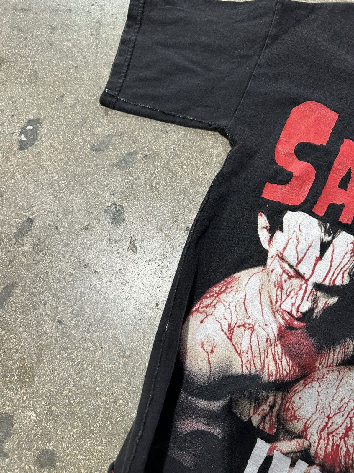 Vintage Samhain Initium Reworked/Cropped Tee Size US L / EU 52-54 / 3 - 2 Thumbnail