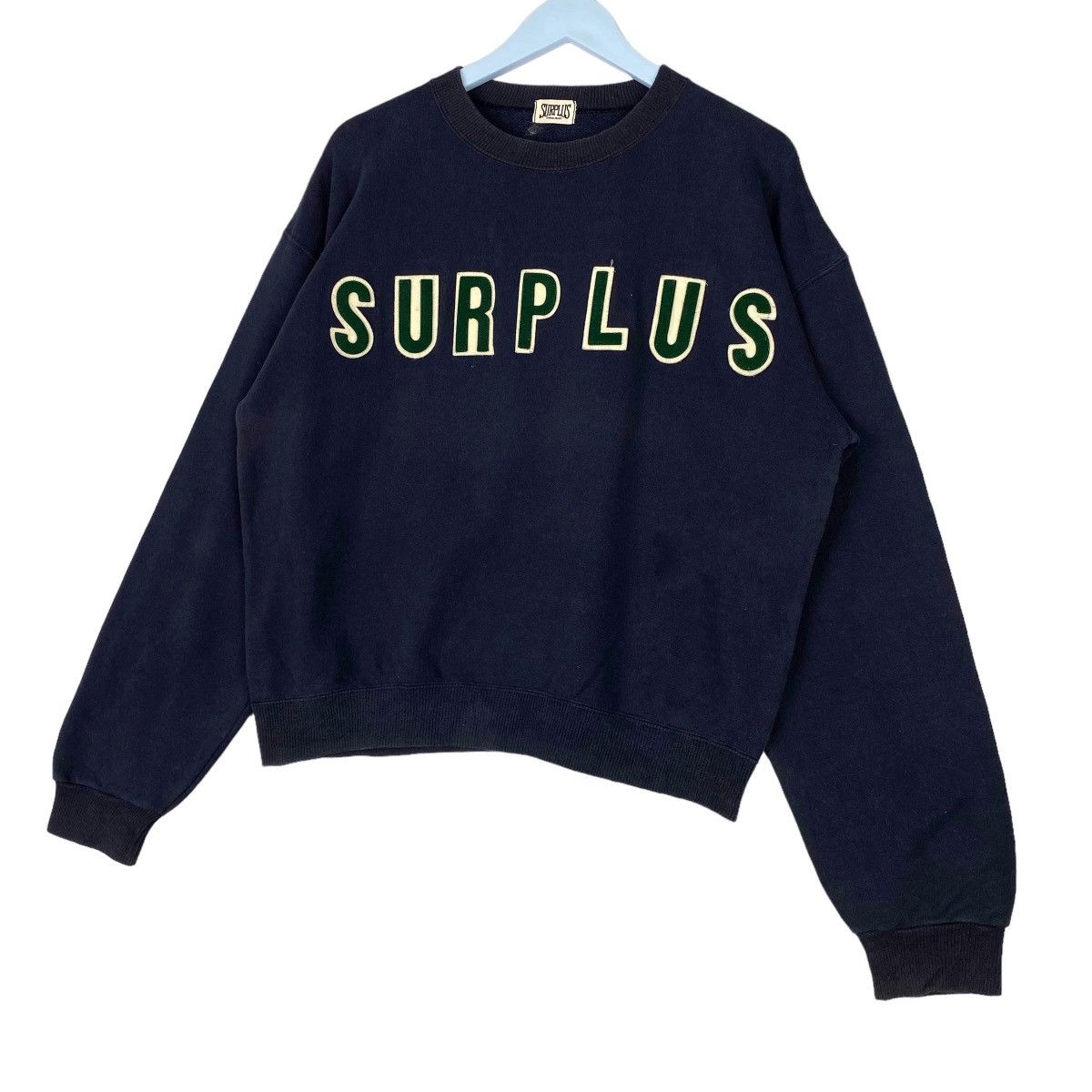 Vintage Vintage Surplus Big Embroidered Logo Crewneck Sweatshirt Size US XL / EU 56 / 4 - 2 Thumbnail