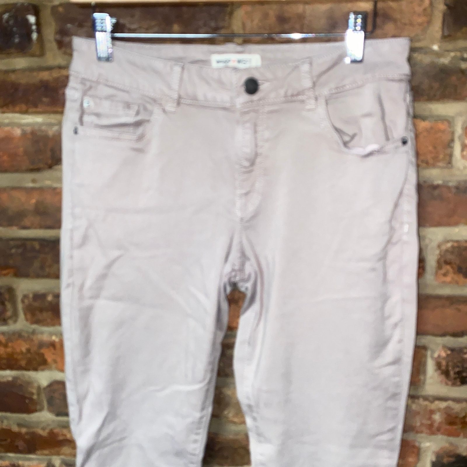 Other Warp + Wept SFO Skinny Sphinx Luxsculpt Taupe Denim Jeans 28 Size 28" / US 6 / IT 42 - 2 Thumbnail