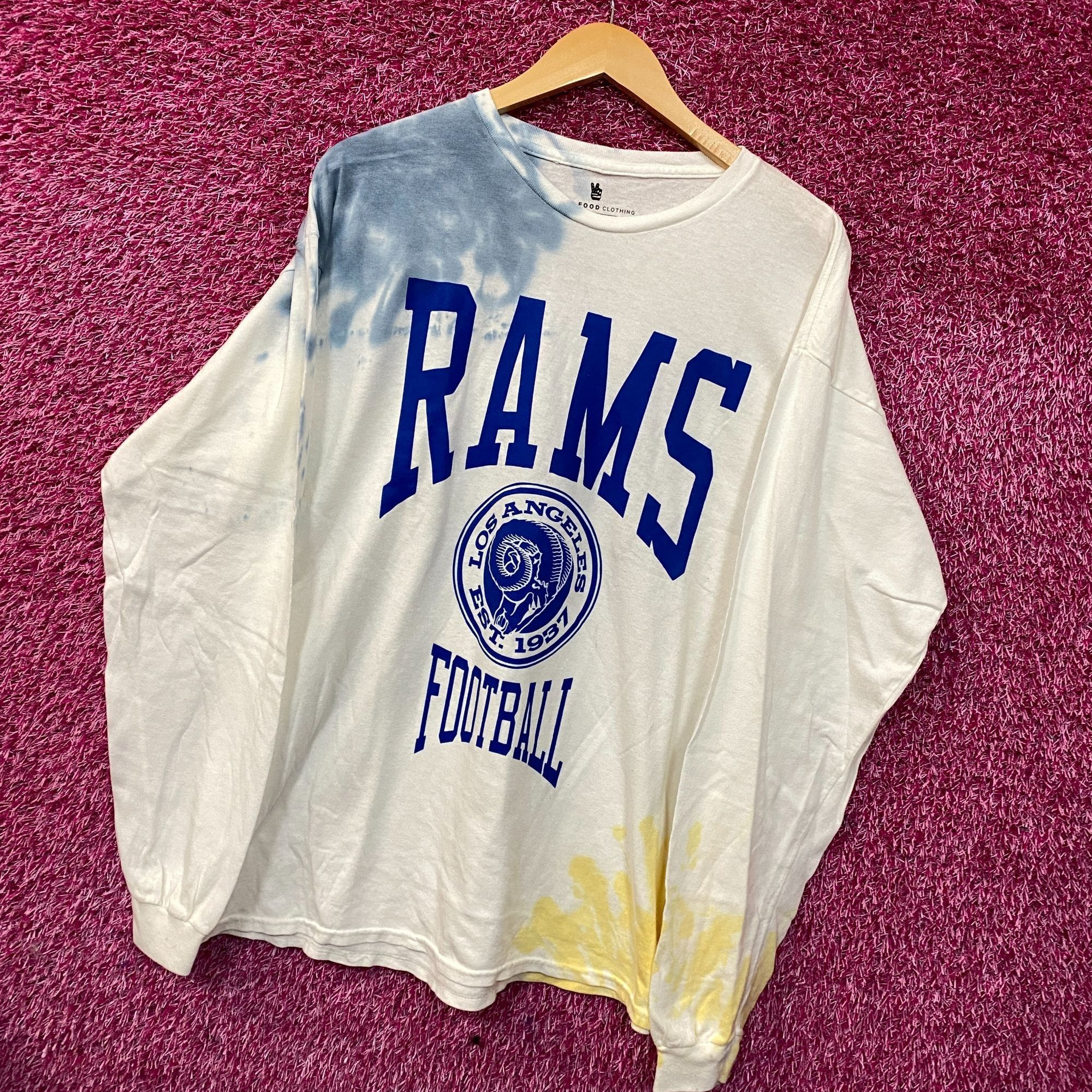 NFL NFL Franchise NFC West Los Angeles Rams Tie-Dye Long Sleeve Size US L / EU 52-54 / 3 - 3 Thumbnail