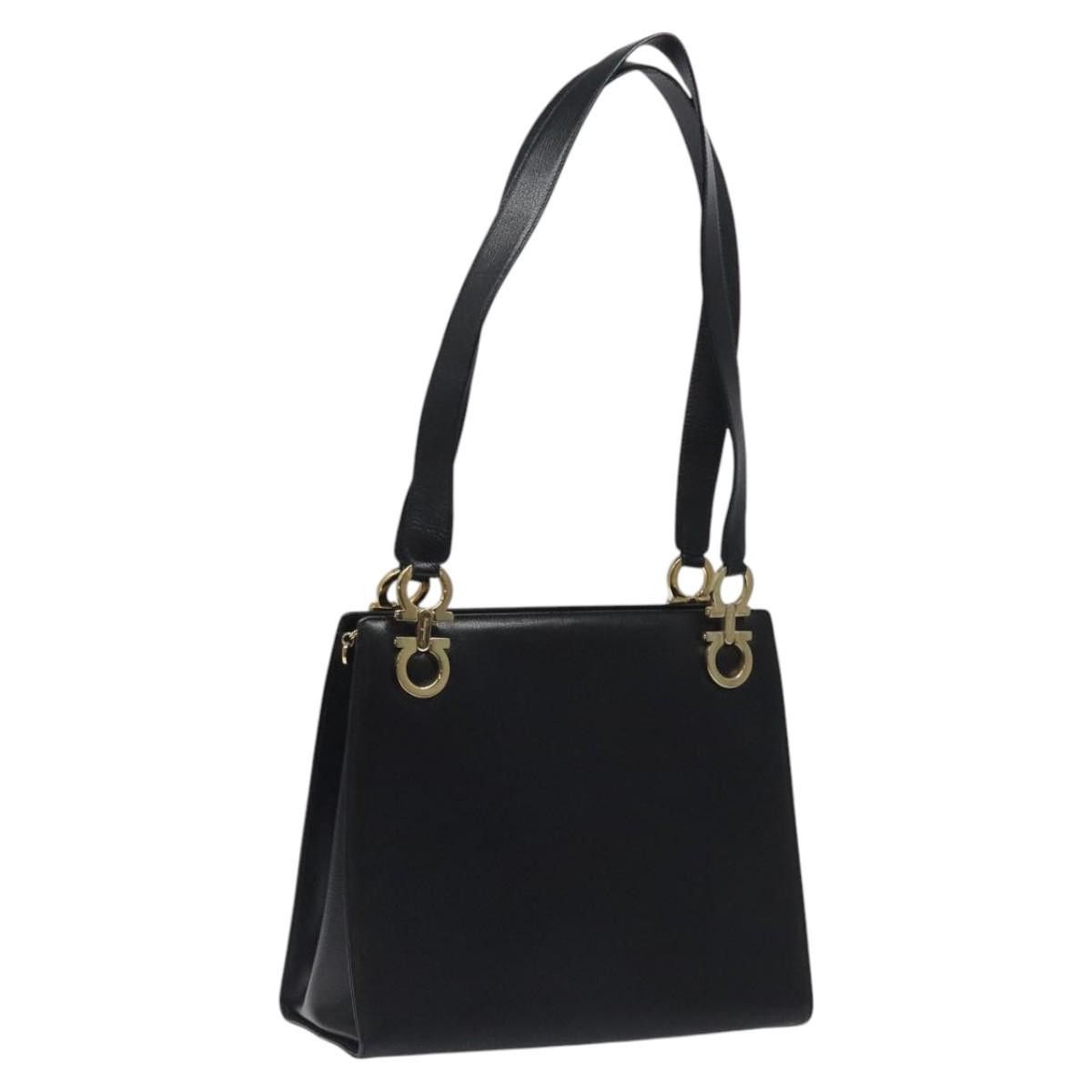 Salvatore Ferragamo Salvatore Ferragamo Gancini Shoulder Bag Leather Size ONE SIZE - 1 Thumbnail