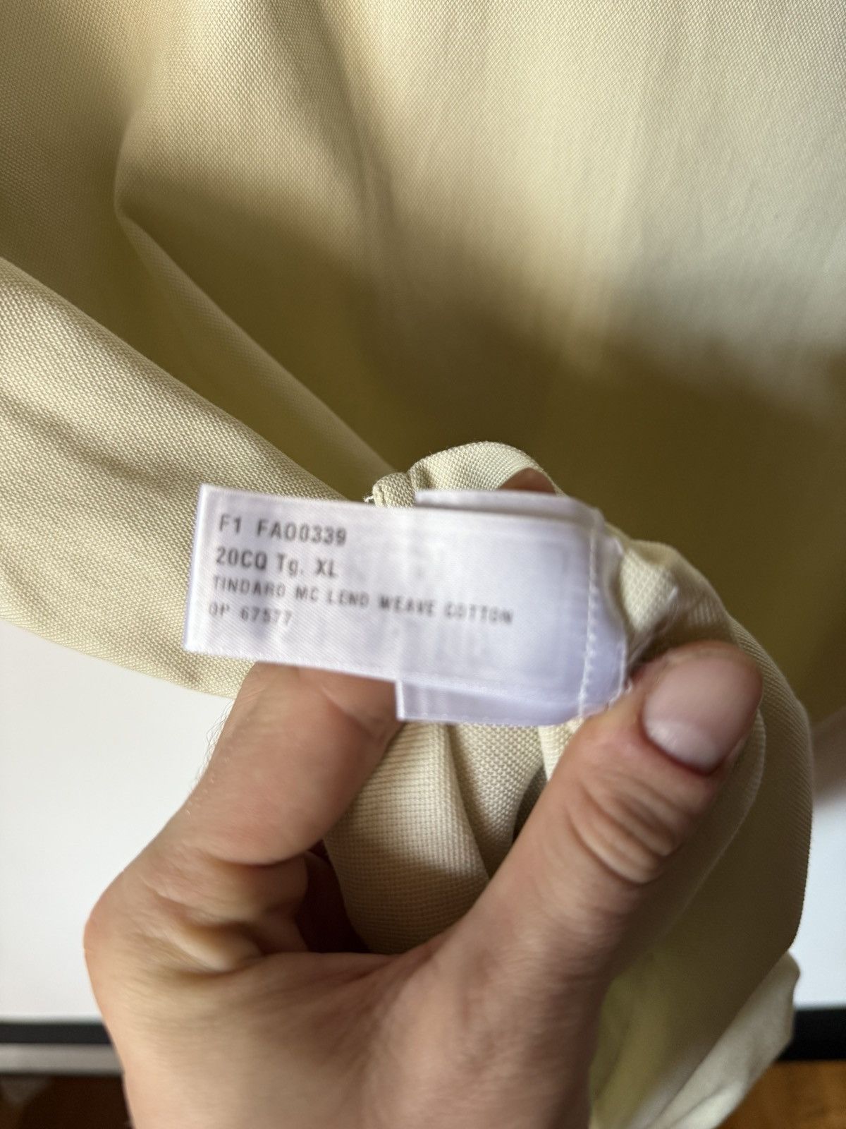 Loro Piana Loro Piana Shortsleeve Shirt Size US XL / EU 56 / 4 - 5 Thumbnail