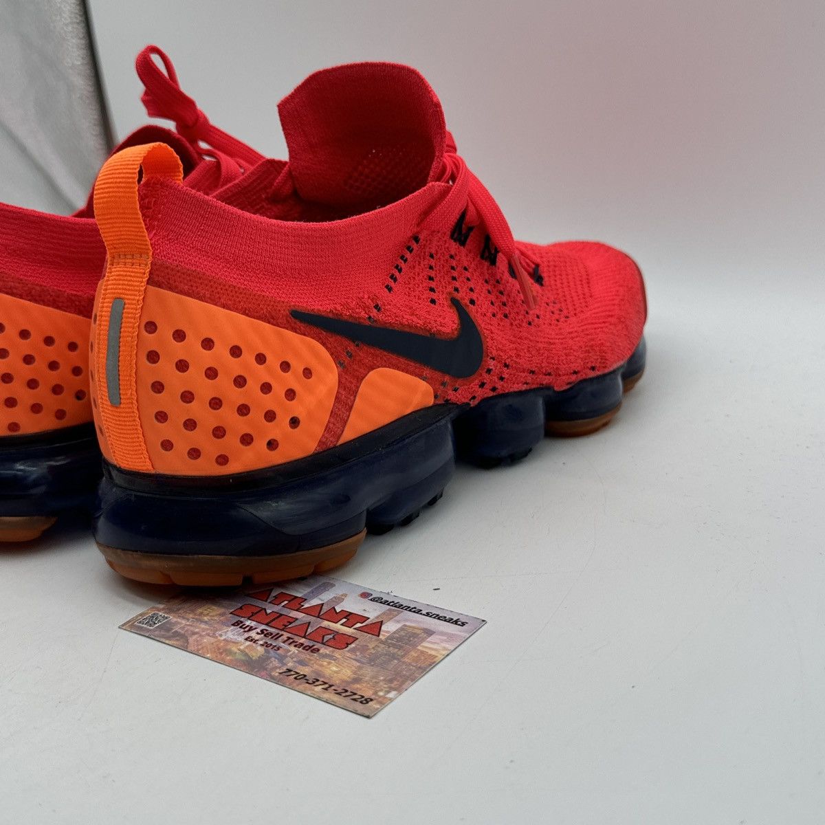 Nike Vapormax 2 orange red Spiderman Size US 11 / EU 44 - 4 Thumbnail