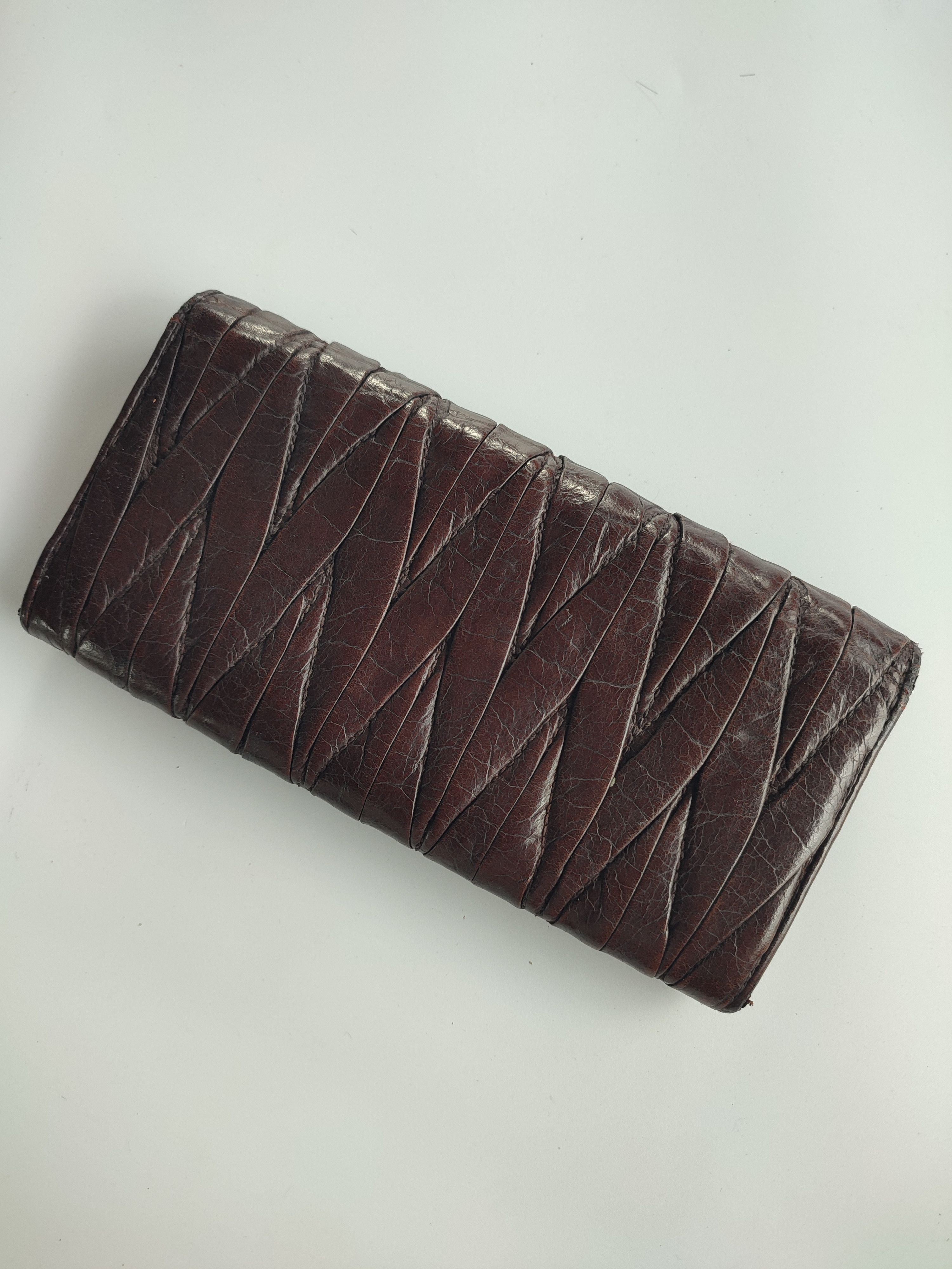 Miu Miu AUTHENTIC MIU MIU Matelassé Nappa Leather Wallet Size ONE SIZE - 2 Thumbnail