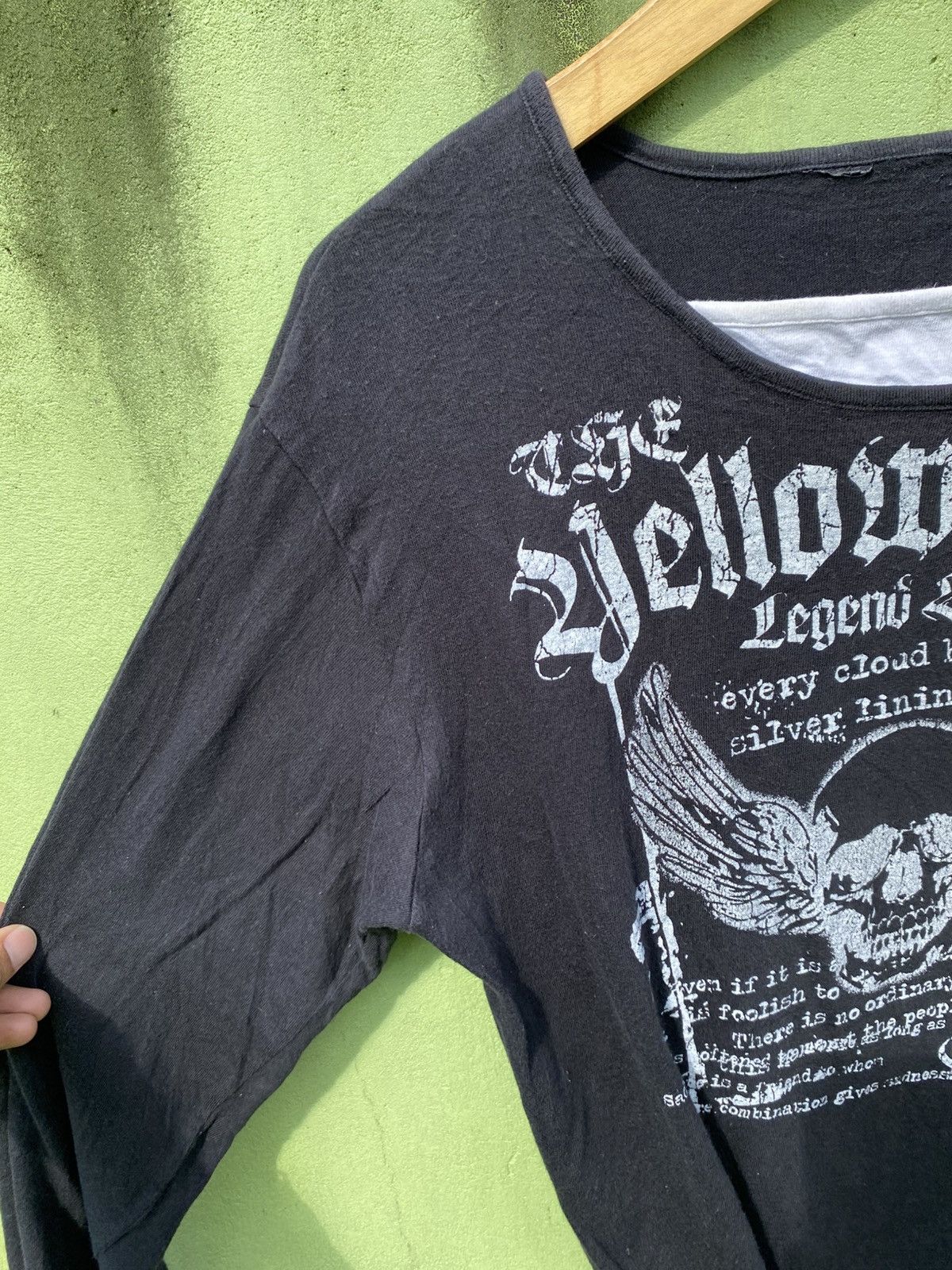 Other Japanese Vintage Long Sleeve Black Gothic Skull Dark Rebel Size US M / EU 48-50 / 2 - 3 Thumbnail