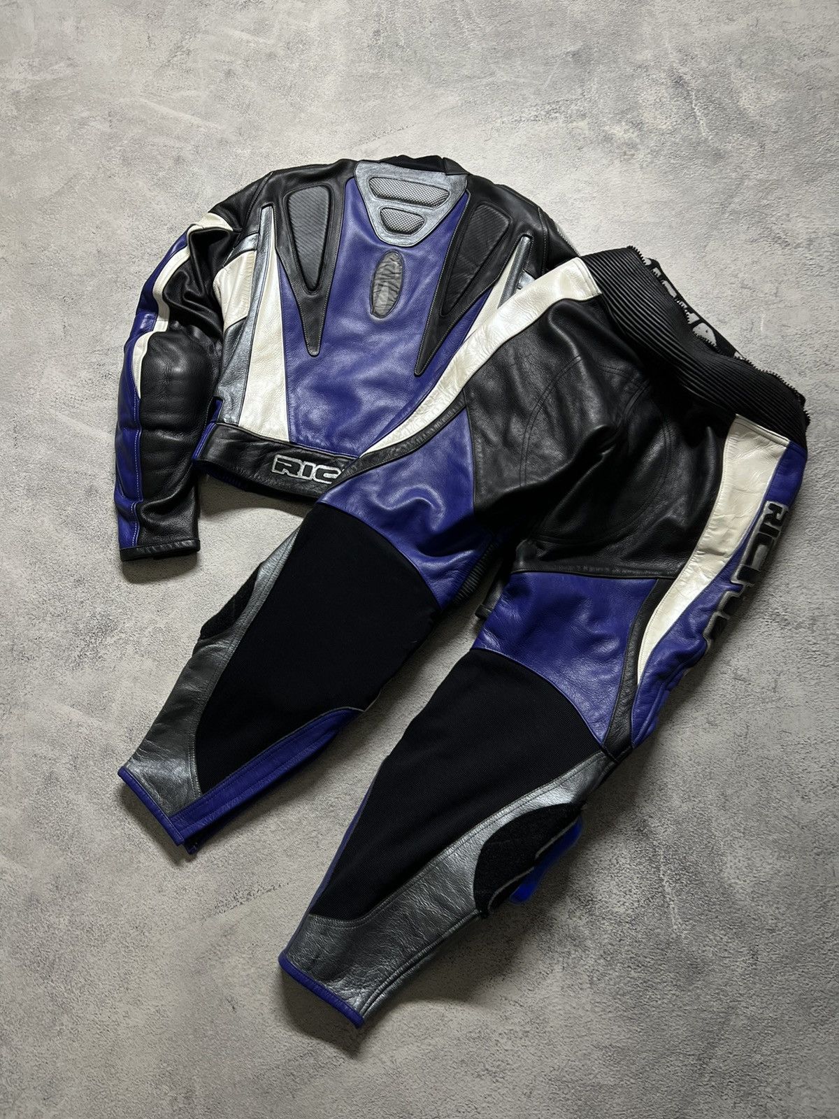 Other Vintage Richa Moto Leather Suit Jacket+Pants Racing Bike 90s Size US M / EU 48-50 / 2 - 3 Thumbnail
