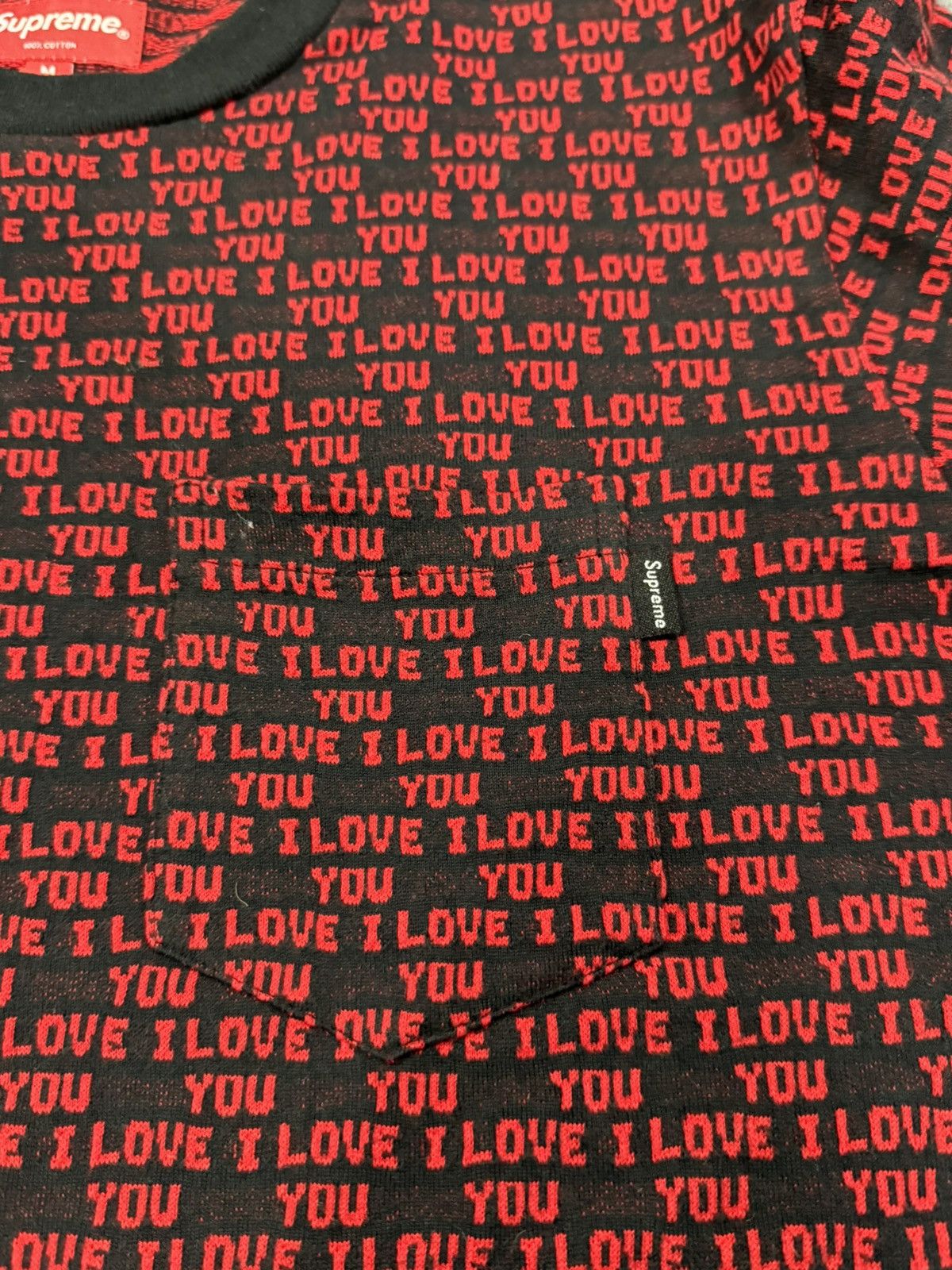 Supreme Supreme I Love You Jacquard Long Sleeve Shirt Size US M / EU 48-50 / 2 - 3 Thumbnail