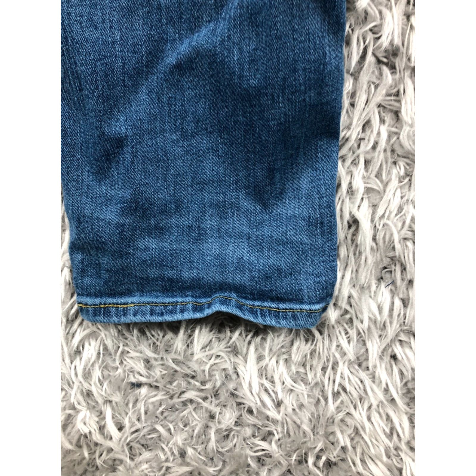 Vintage Aéropostale Jeans Slim Straight 30x30 Womens Medium Wash Blue Modern American Classic Logo 5-Pocket Size 30" / US 8 / IT 44 - 7 Thumbnail