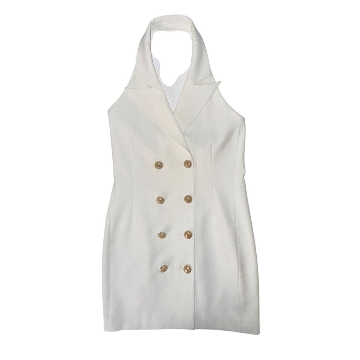 Generation Love NEW NWT Generation Love Michelle Off White Mini Dress Small Size S / US 4 / IT 40 - 1 Thumbnail