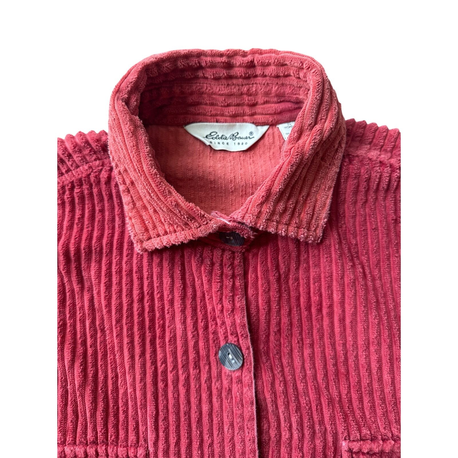 Eddie Bauer Vintage Eddie Bauer oversize Baggy Chorduroy shirt jacket L Size L / US 10 / IT 46 - 5 Thumbnail