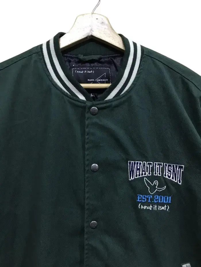 Vintage Vintage 2001 Mark Gonzales Skateboard Varsity Jackets Size US L / EU 52-54 / 3 - 4 Thumbnail