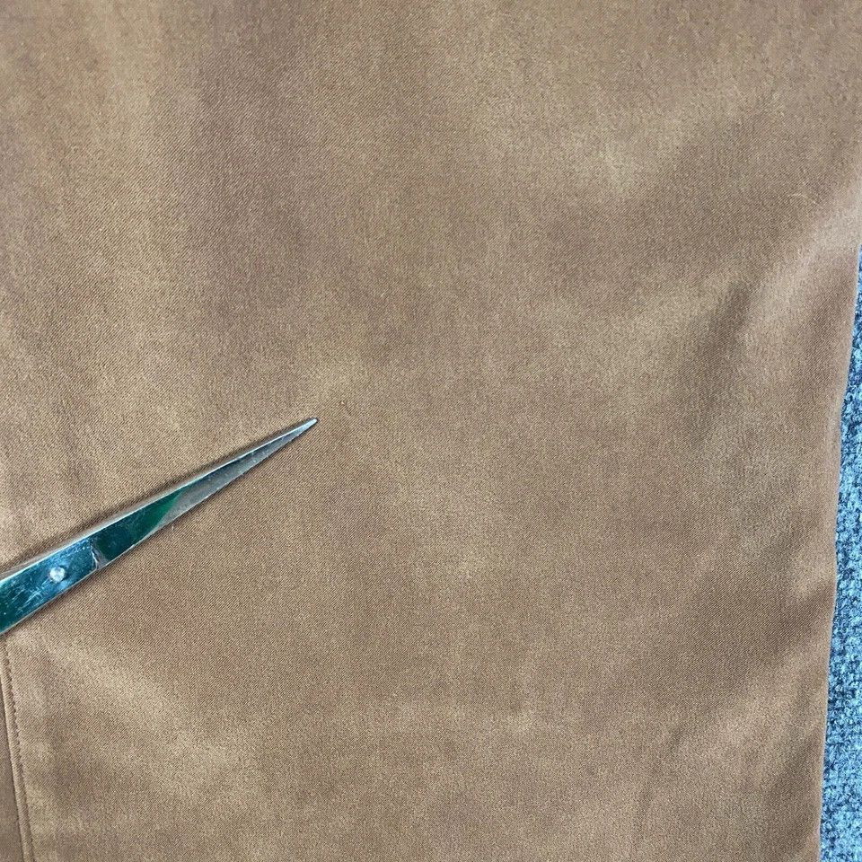 Vintage Rough Rider Skirt Women's 7/8 Long Suede Polyester Blend Size 30" / US 8 / IT 44 - 3 Thumbnail