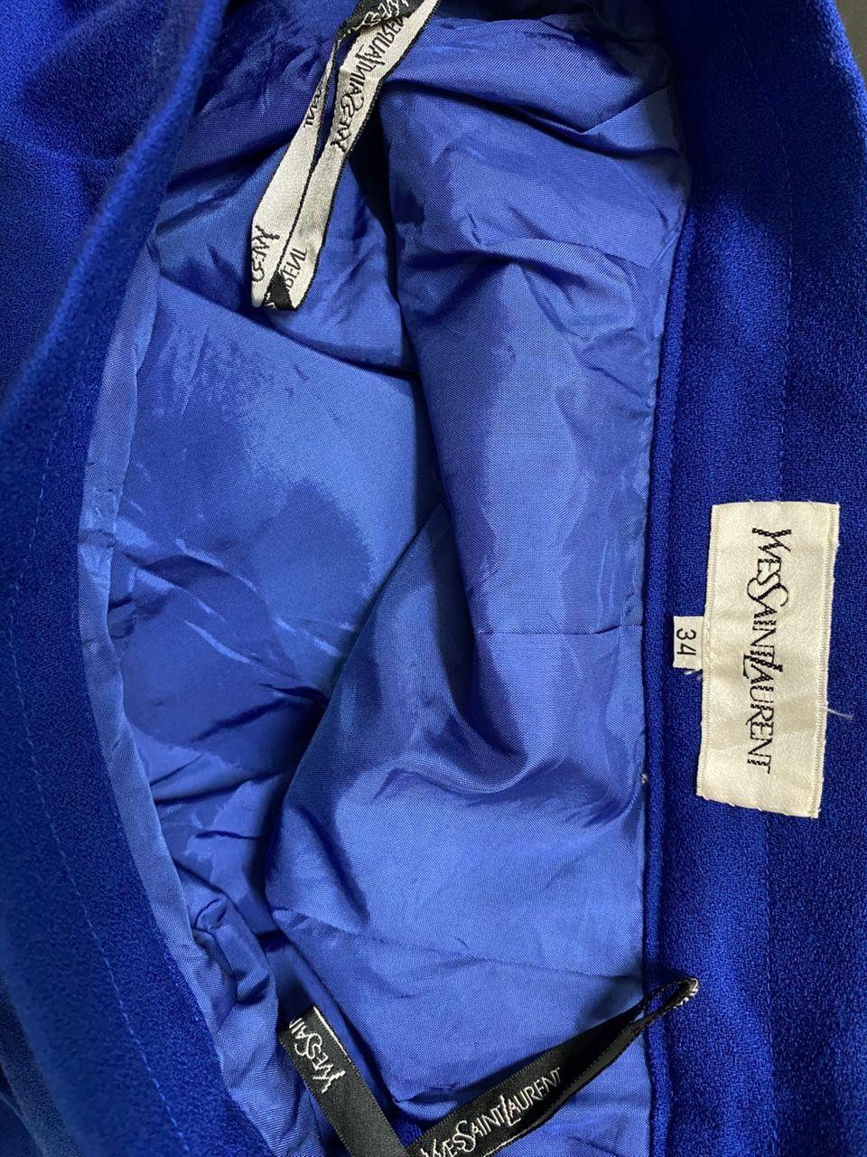 Vintage × Yves Saint Laurent Yves Saint Laurent Size 34" / US 12 / IT 48 - 3 Thumbnail