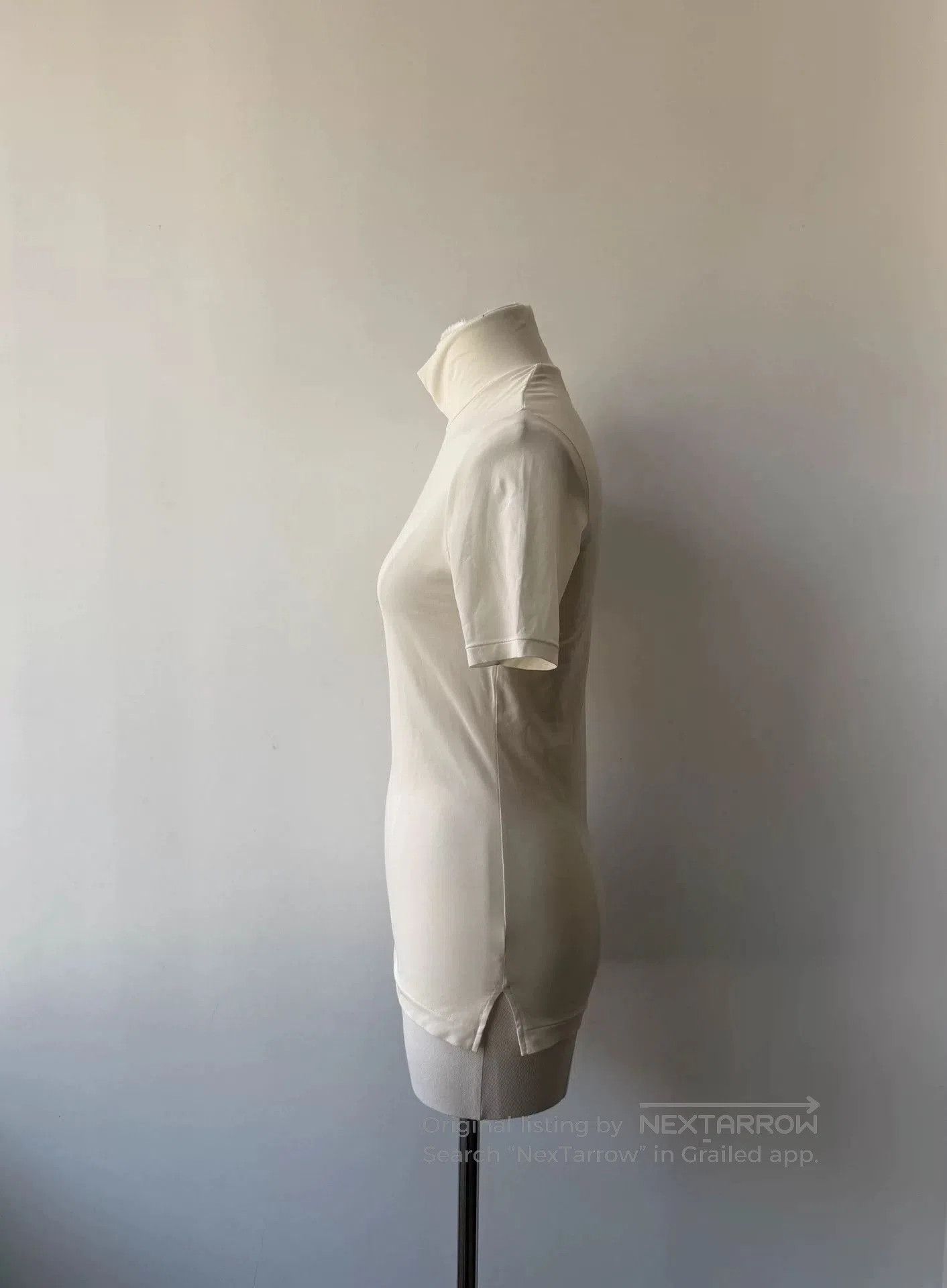 Y's Yohji Yamamoto Y's Half High Neck T-Shirt. Size L / US 10 / IT 46 - 3 Thumbnail