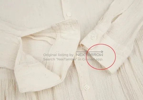 Comme des Garcons Comme Des Garcons size F Beige vintage long shirt dress Size S / US 4 / IT 40 - 6 Thumbnail