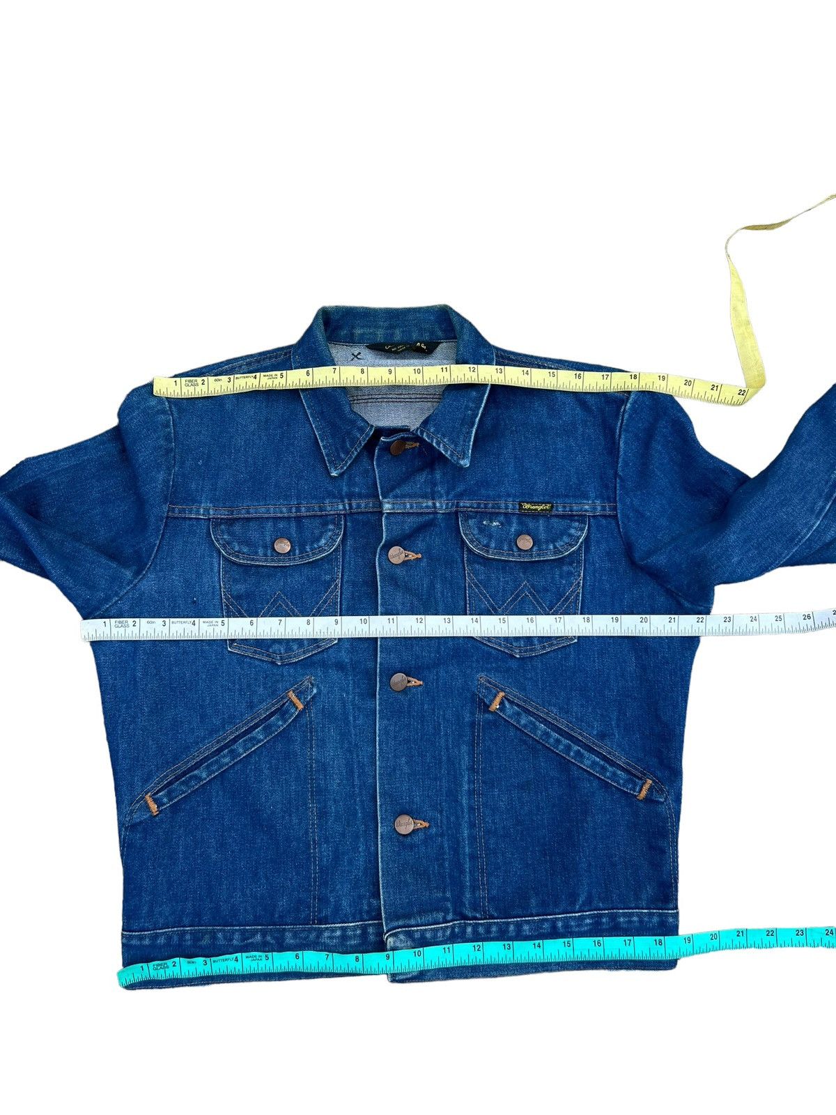 Vintage Vintage 70s 80s Wrangler Blue Denim Jacket Size US M / EU 48-50 / 2 - 3 Thumbnail