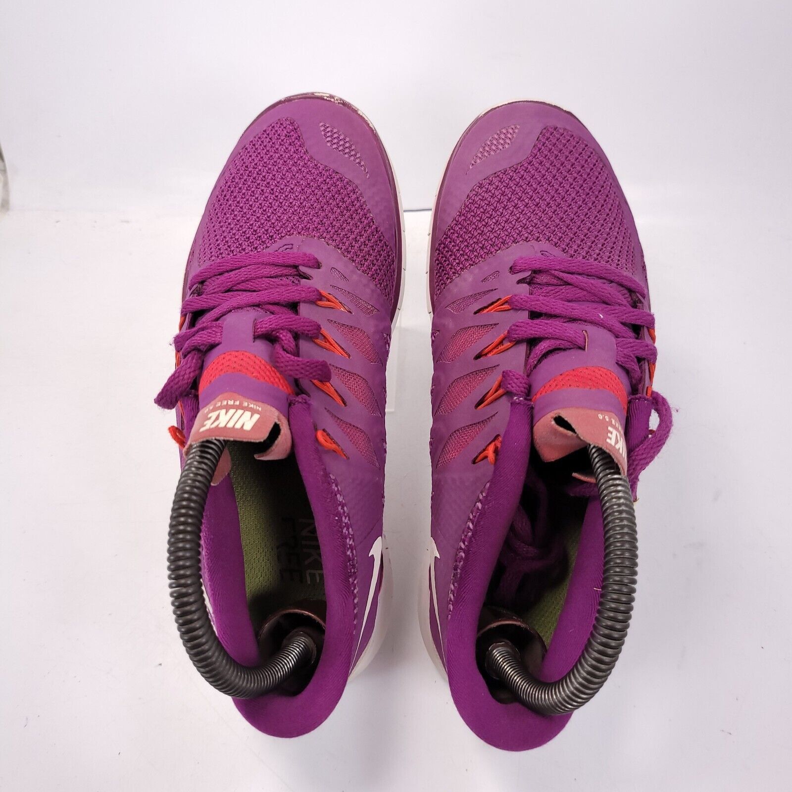 Nike Nike Free 5.0 Shoe Womens Size 6.5 642199-501 Purple White Size US 6.5 / IT 36.5 - 4 Thumbnail