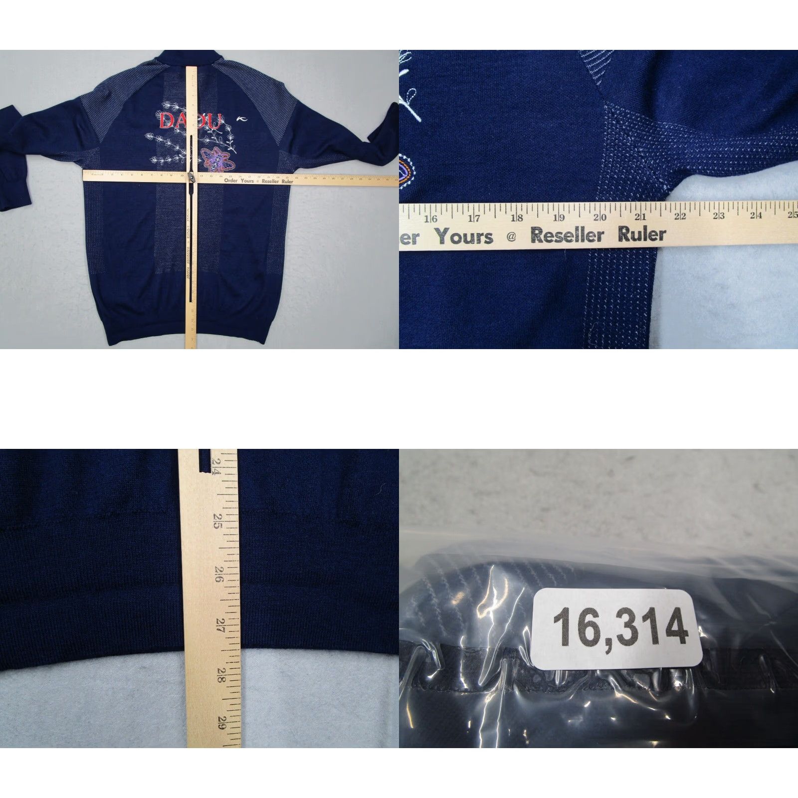 KJUS KJUS Mens Sweater Extra Large XL Blue Merino Wool Pullover Kulm Size US XL / EU 56 / 4 - 8 Thumbnail