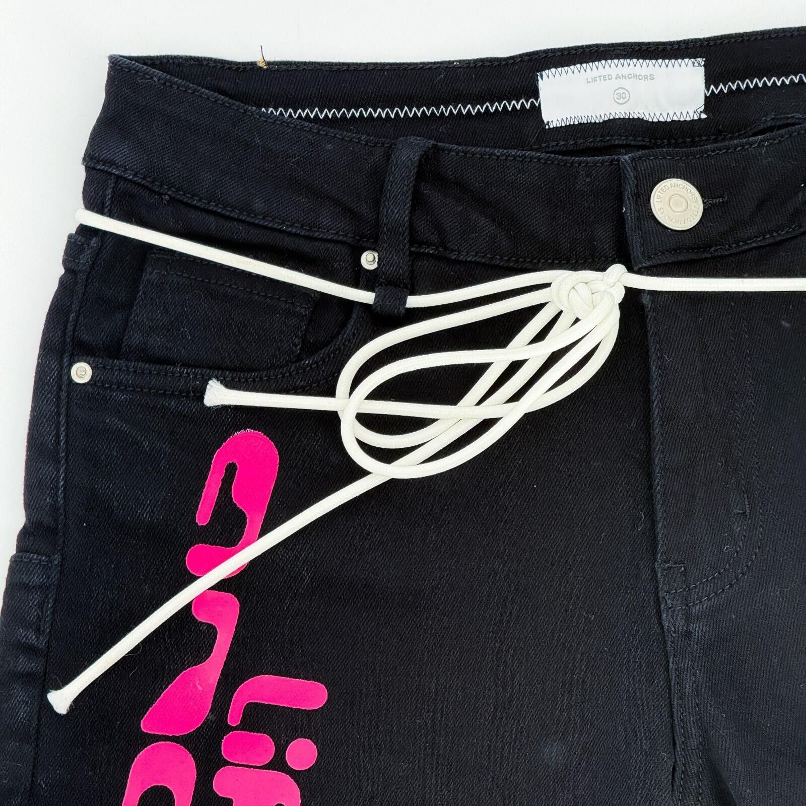The Unbranded Brand Lifted Anchors Aphex Denim Shorts Streetwear Men’s 30 Size US 30 / EU 46 - 4 Thumbnail