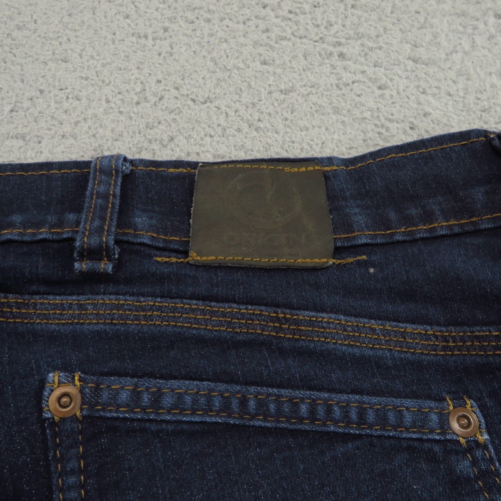 Vintage Origin Maine Jeans Men 38x30 Straight Delta Flex Blue Denim Work Jeans Size US 38 / EU 54 - 5 Thumbnail