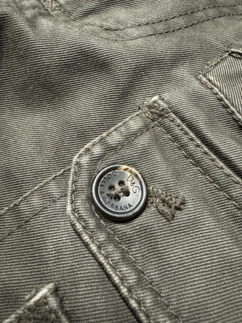 Dolce & Gabbana × Vintage SS2008 Dolce & Gabbana Multi Pockets Cargo Olive Pants Size US 30 / EU 46 - 8 Thumbnail