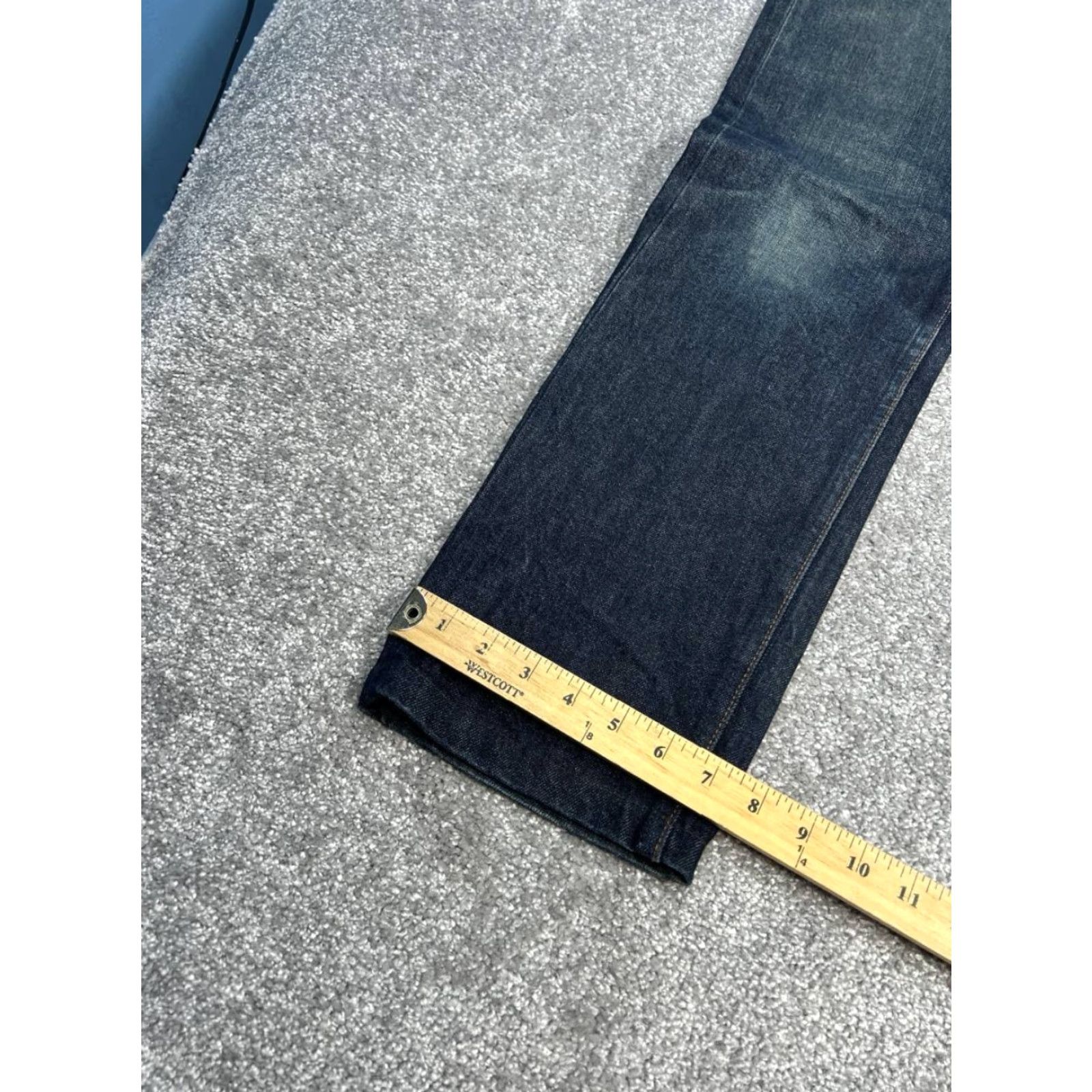 The Unbranded Brand The Unbranded Brand 14.5oz Selvedge Jeans Mens 33 Blue Skinny Straight 33x29 Jeans Men 33 Blue Skinny Straight 14.5oz Selvedge 33 Mens Size US 33 - 6 Thumbnail