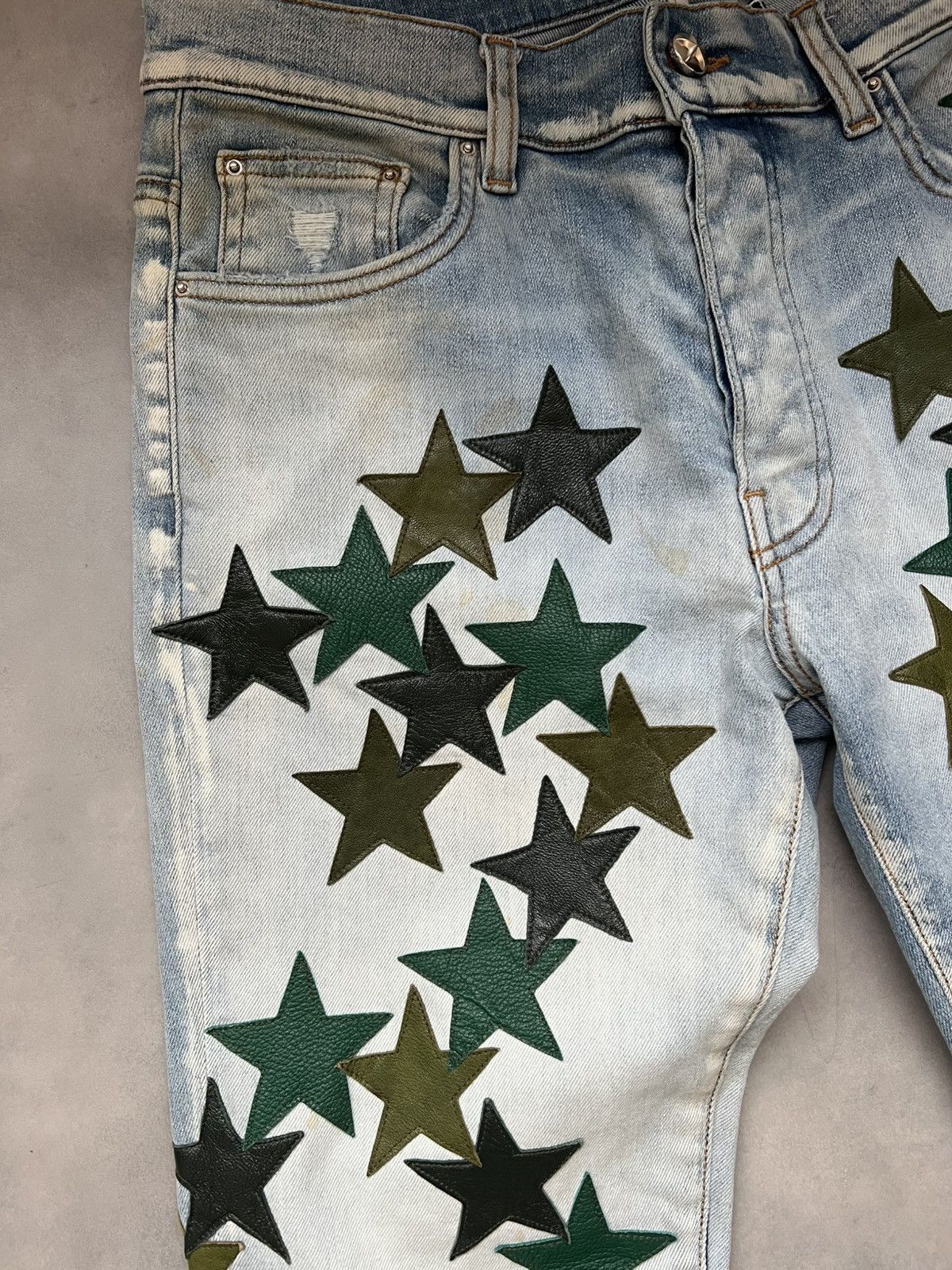 Amiri Amiri x Chemist Stars Skinny Jeans Size US 32 / EU 48 - 5 Thumbnail