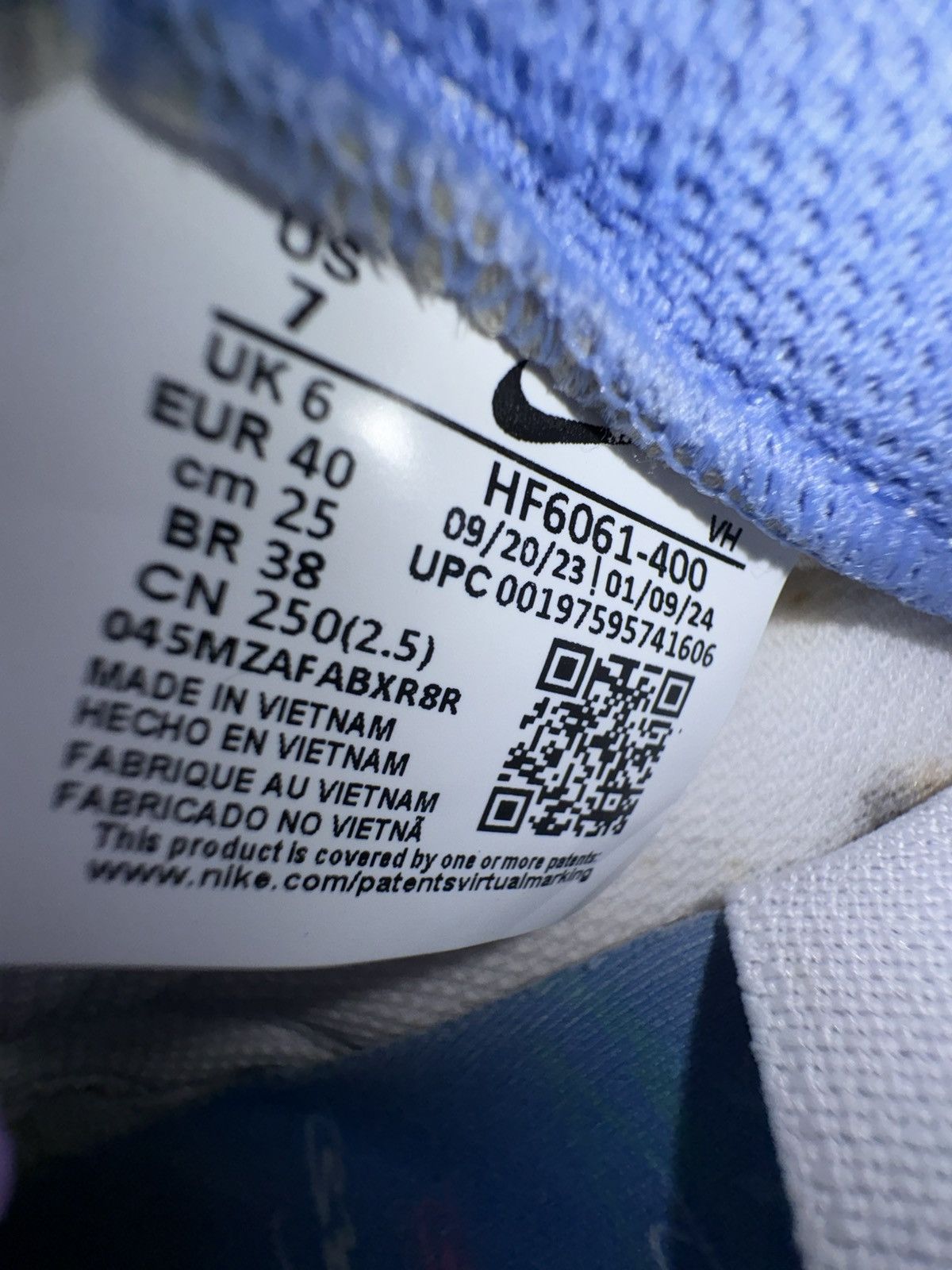 Nike SB SB Dunk Low Futura Laboratories Bleached Aqua CleanOG Size 7 Size US 7 / EU 40 - 7 Thumbnail