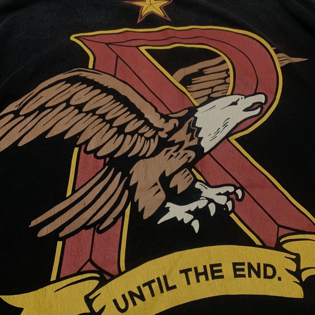 Represent Clo. Represent Small Eagle End Stained Black Tee Size US S / EU 44-46 / 1 - 3 Thumbnail