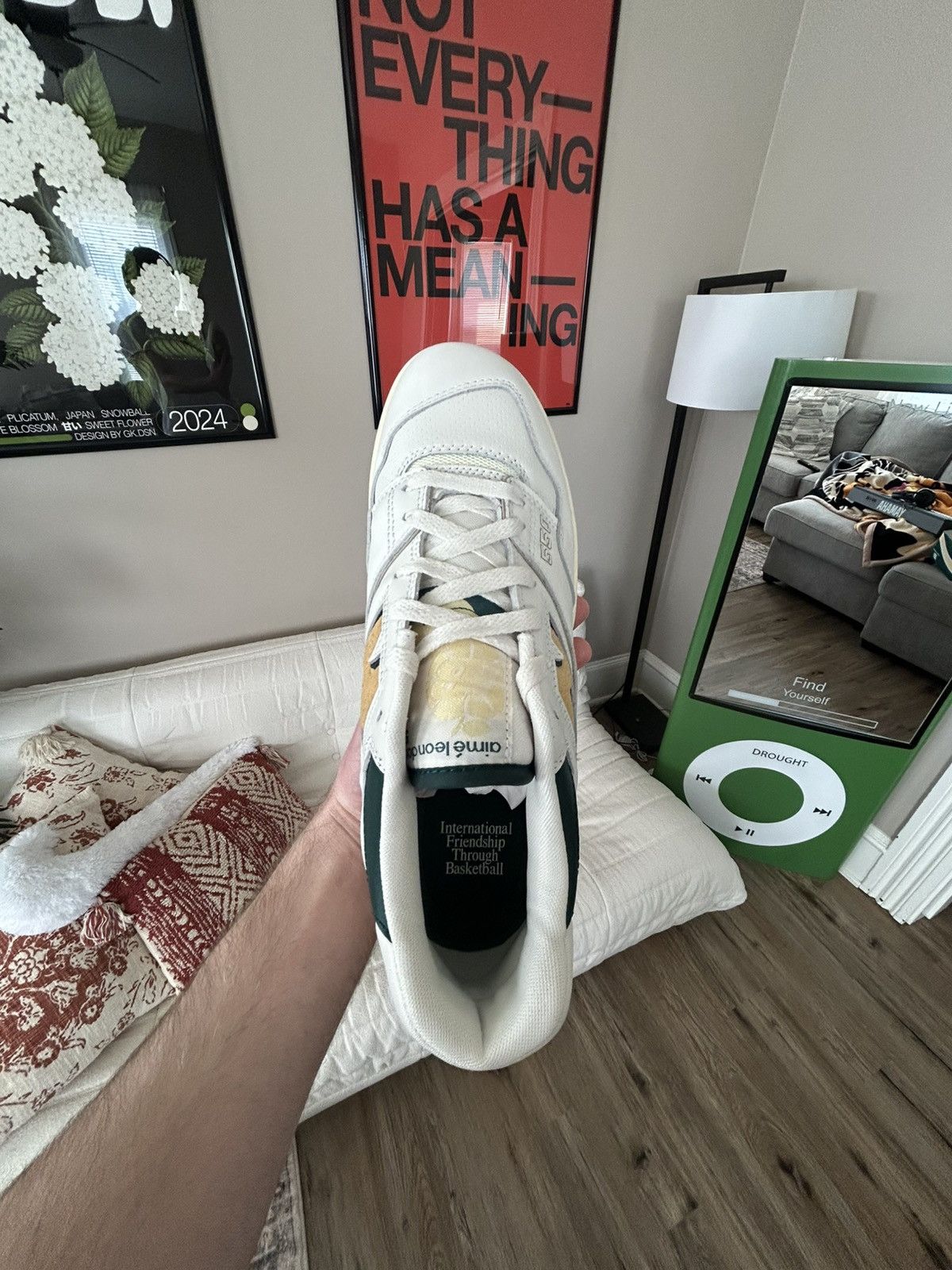 Aime Leon Dore × New Balance Aime Leon Dore Natural Green New Balance 550 Size US 10 / EU 43 - 4 Thumbnail