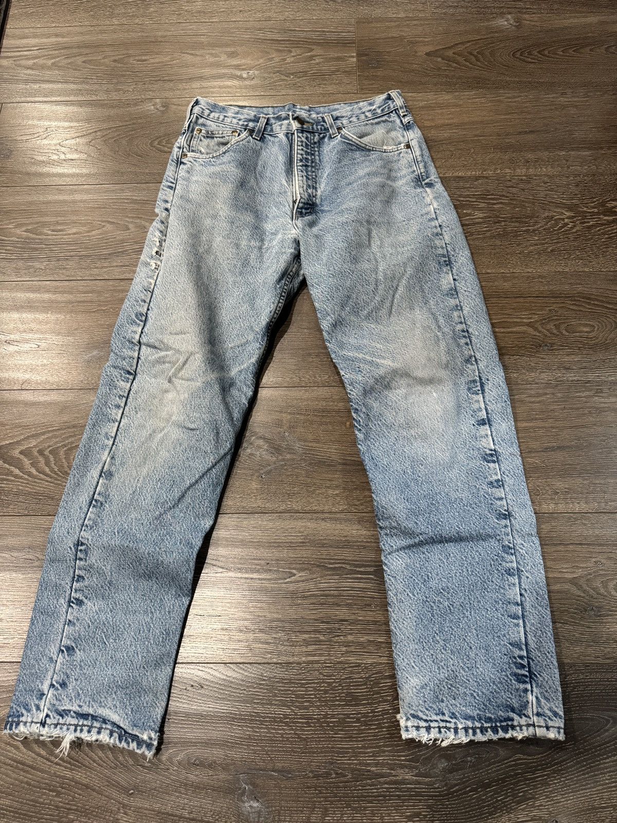 Carhartt Vintage Carhartt flannel lined denim Size US 32 / EU 48 - 1 Thumbnail