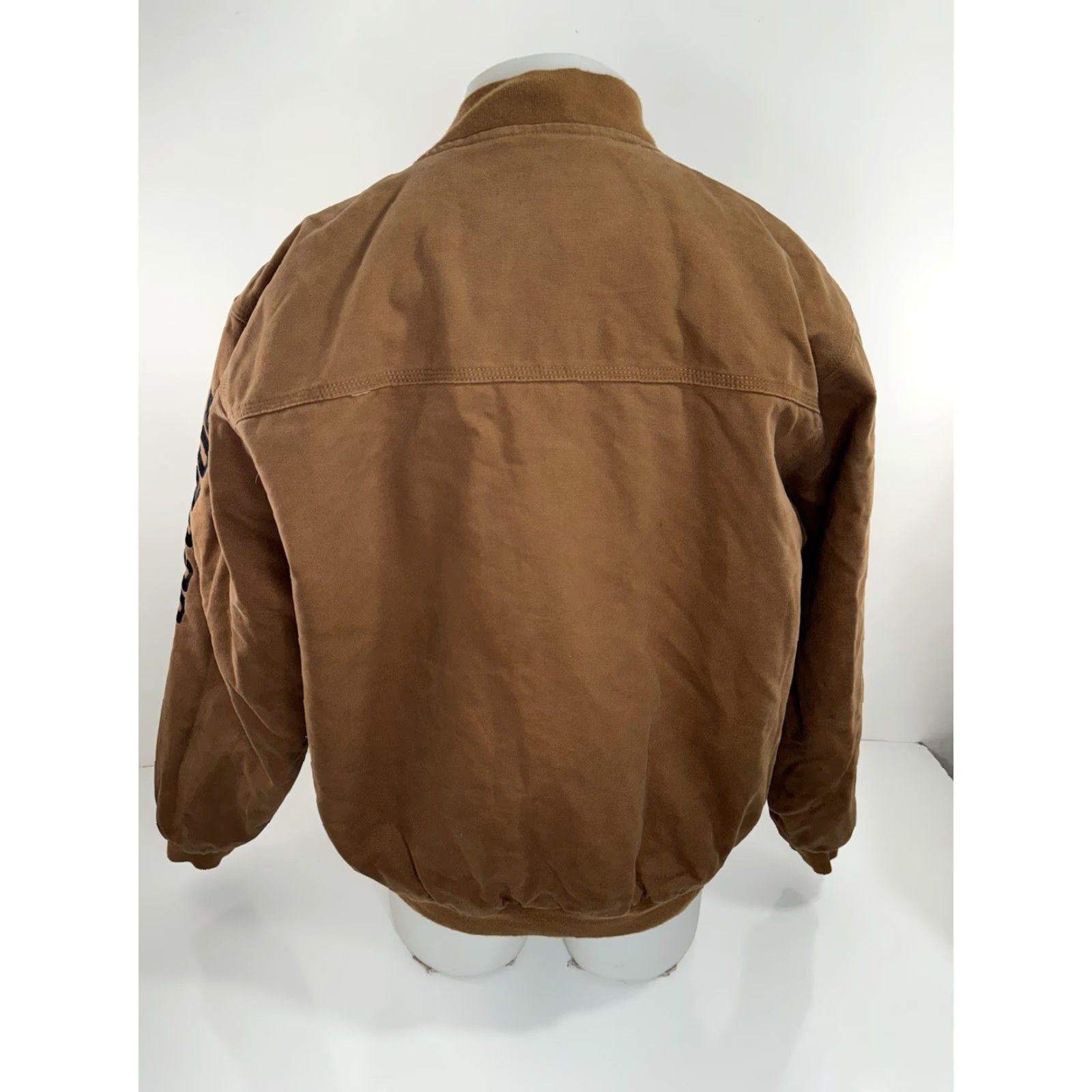 Vintage SNAP ON - Limited Edition Zip Canvas Embroidered L Work Jacket Mens Brown 90s Tools Patch Embroidered Zip Jacket Size US L / EU 52-54 / 3 - 4 Thumbnail