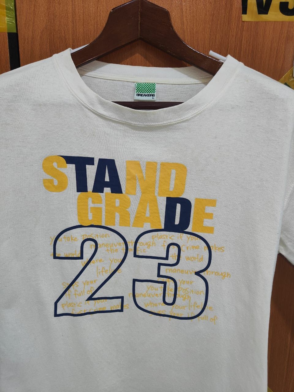 Japanese Brand vintage breakers stand grade 23 rap tee Size US M / EU 48-50 / 2 - 2 Thumbnail