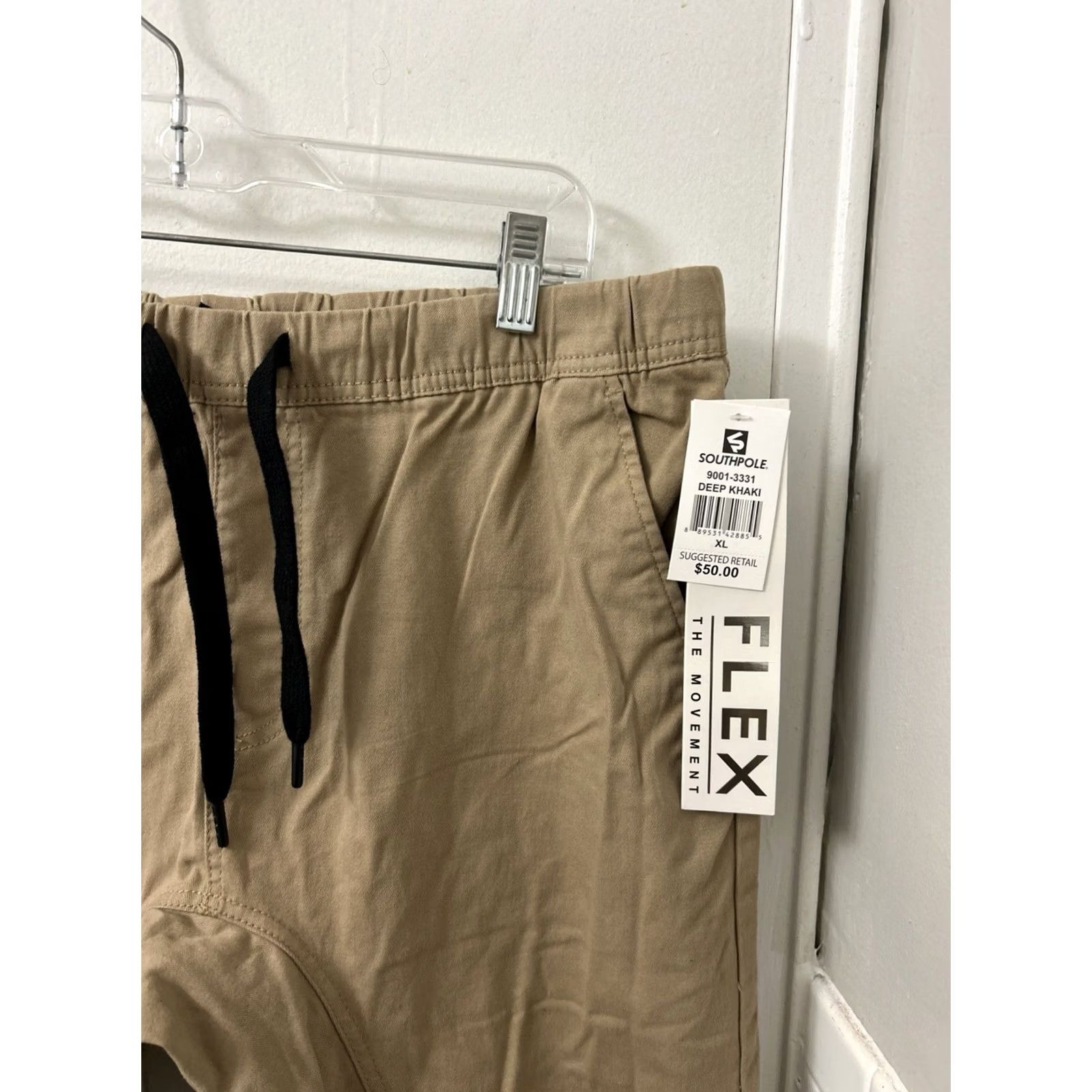 Southpole Southpole Jogger Pants Mens XL Tan Khaki Flex The Movement NWT Size US 36 / EU 52 - 4 Thumbnail
