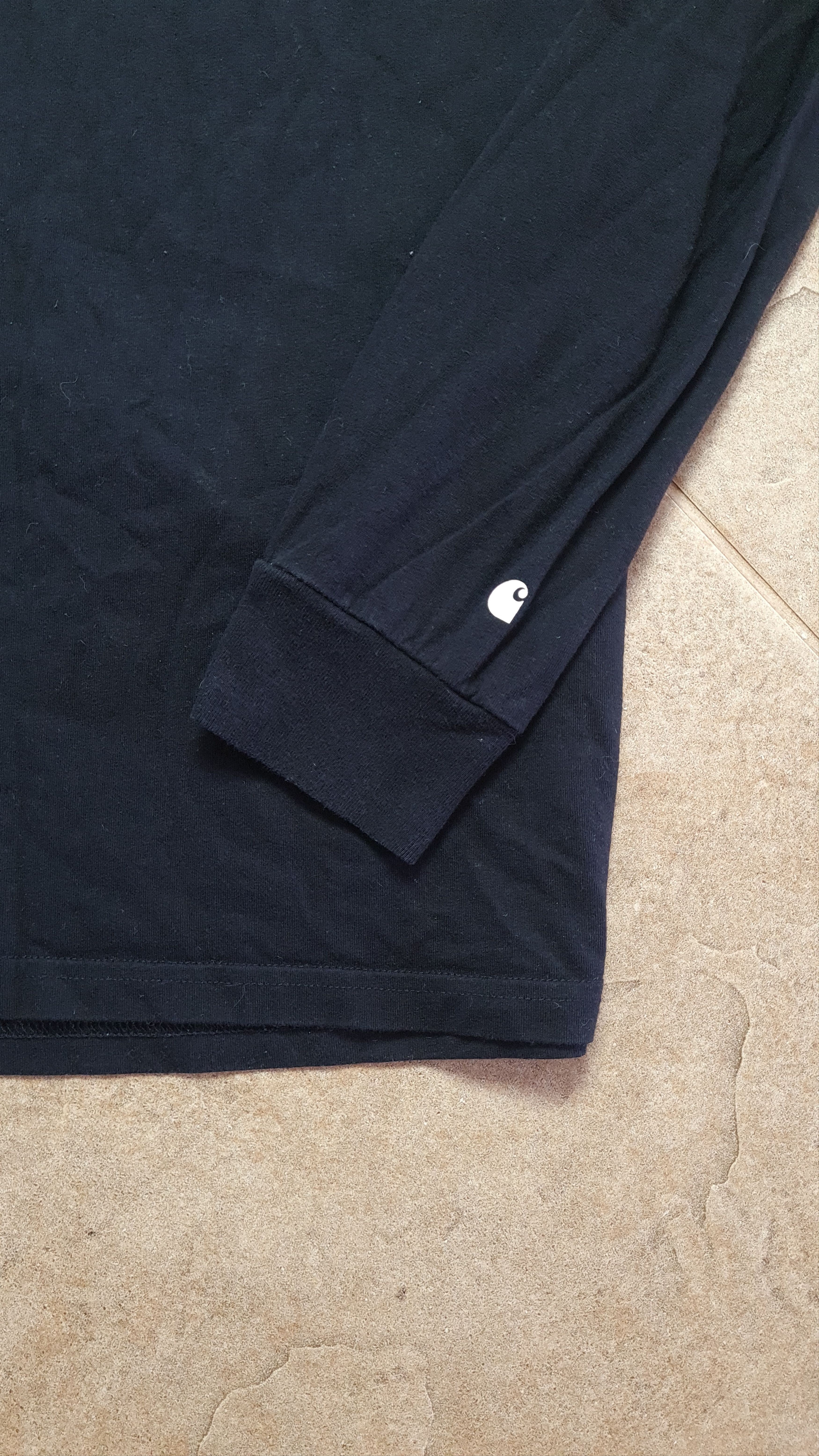 Carhartt Mens sweatshirt Carhartt Long Sleeve T-shirt Black Size M Size US M / EU 48-50 / 2 - 12 Thumbnail