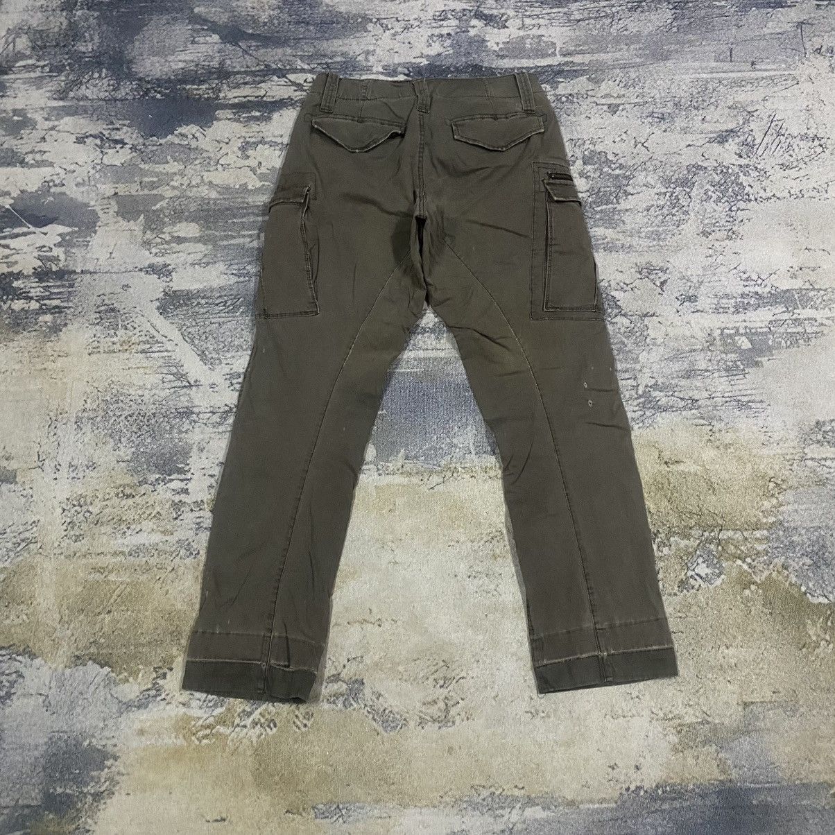 Japanese Brand × Vintage Vtg Japan Xebec Distressed Monkey Cargo Pants Size US 30 / EU 46 - 2 Thumbnail