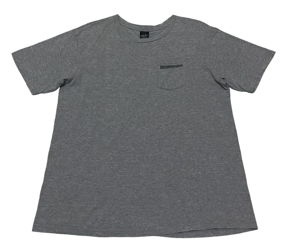 Number (N)ine Very Rare Design Vintage Number Nine Spell Out T-shirt 2000s Size US L / EU 52-54 / 3 - 2 Thumbnail