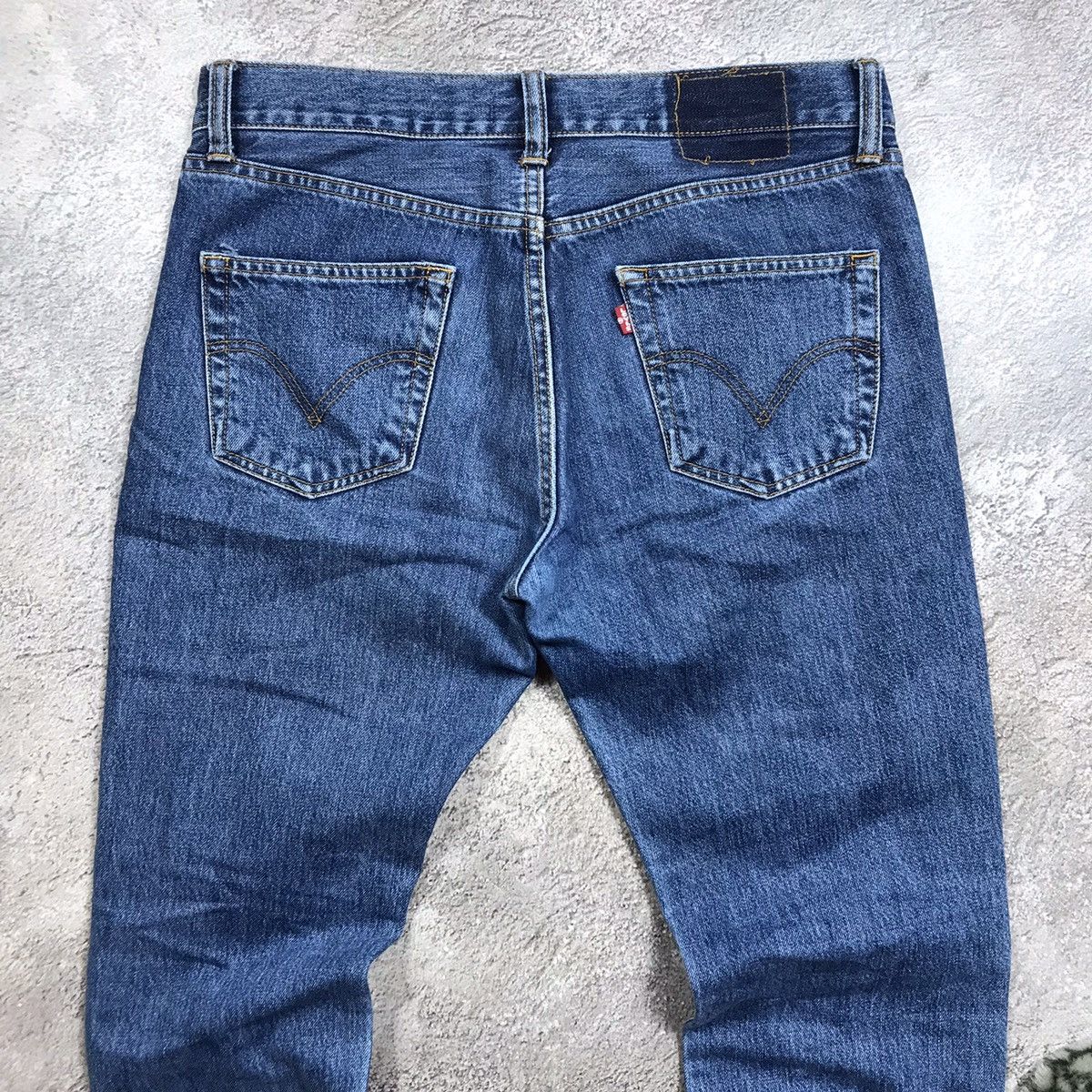 Vintage Vintage 90s Levis Baggy Distressed Thrashed Jeans Grunge 34 Size US 34 / EU 50 - 5 Thumbnail