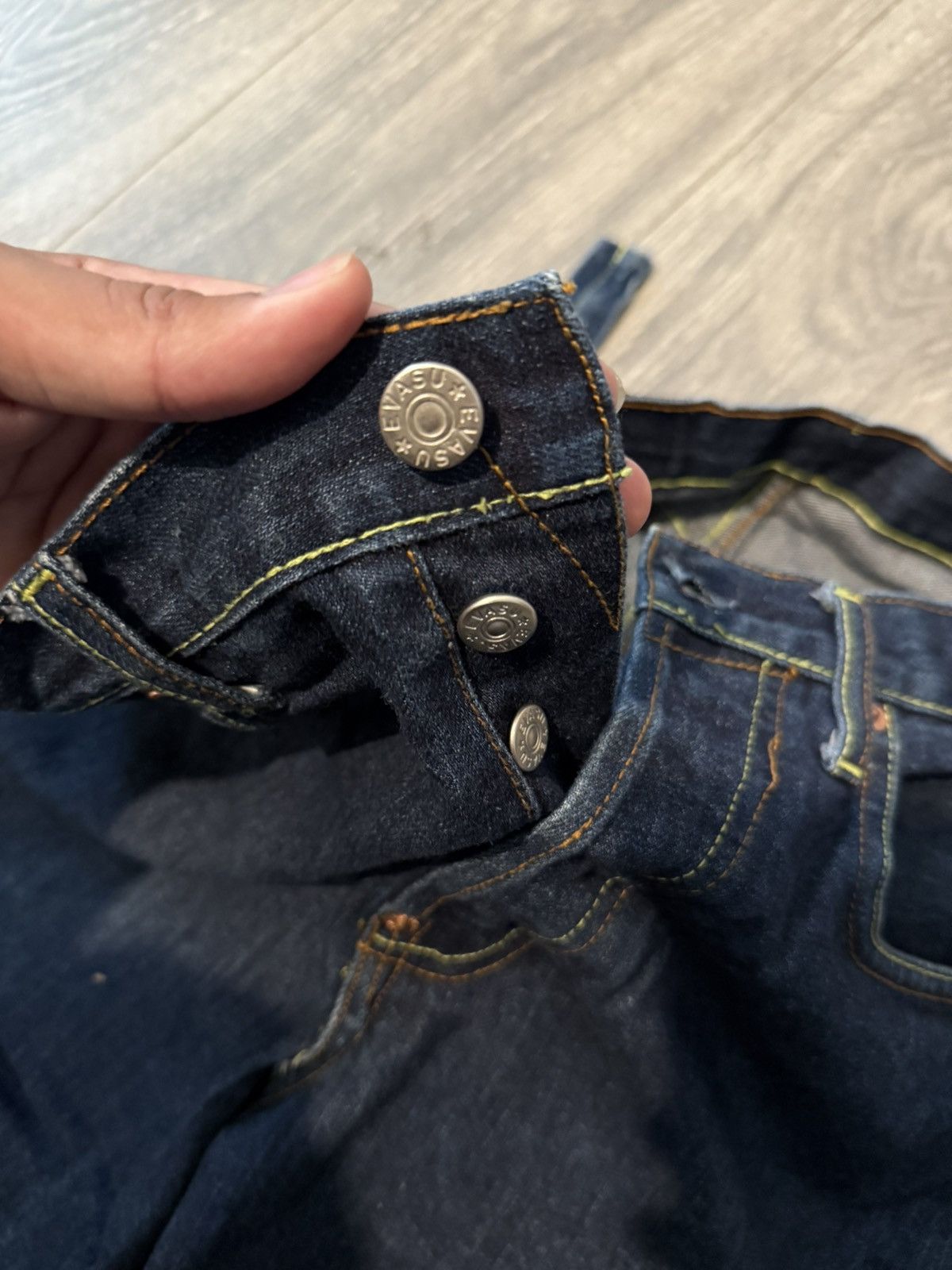 Vintage Evasu denim Size US 32 / EU 48 - 4 Thumbnail