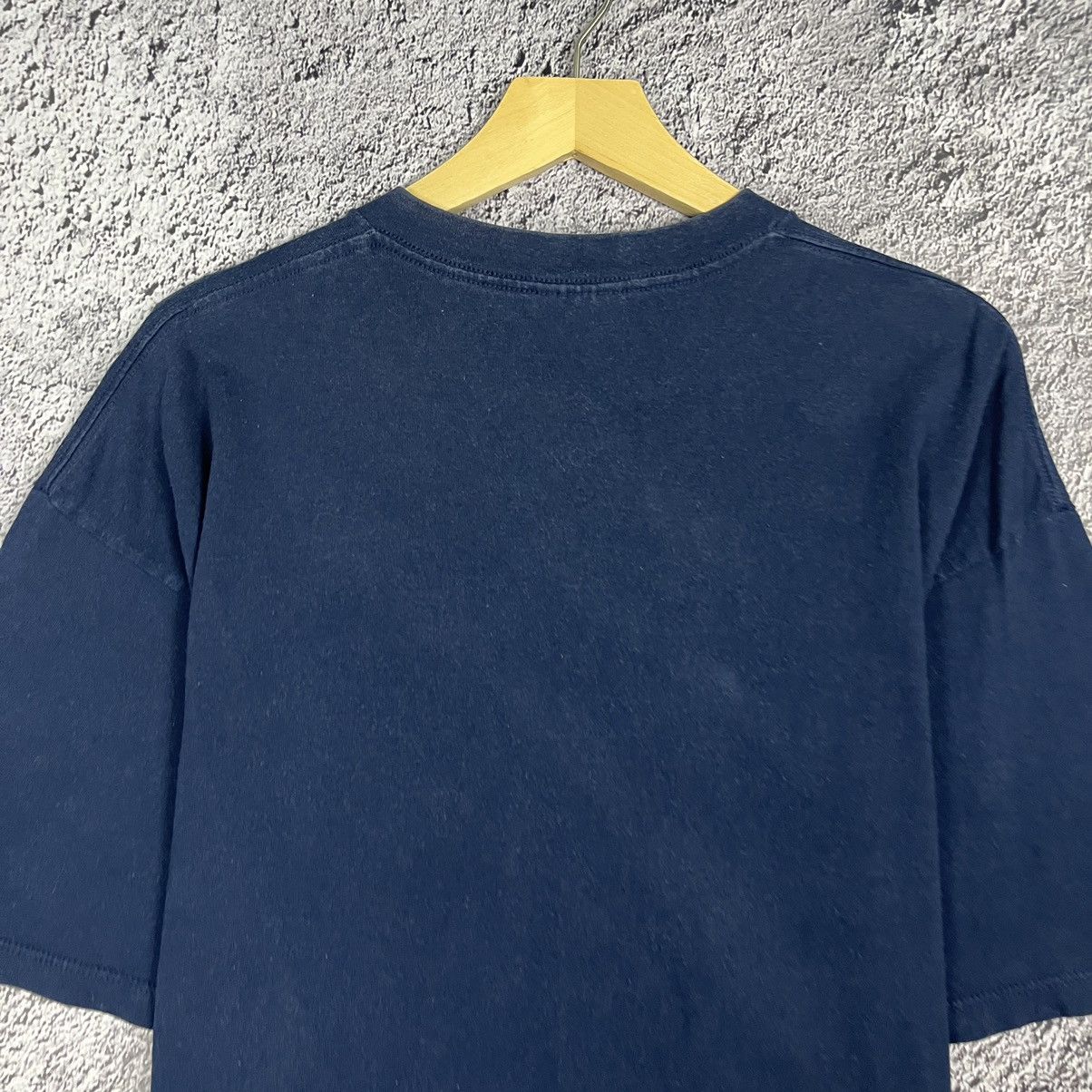 Nike × Vintage 🫐VINTAGE🫐 Nike Little Logo Dark Blue Classic T-Shirt Size US XL / EU 56 / 4 - 11 Thumbnail