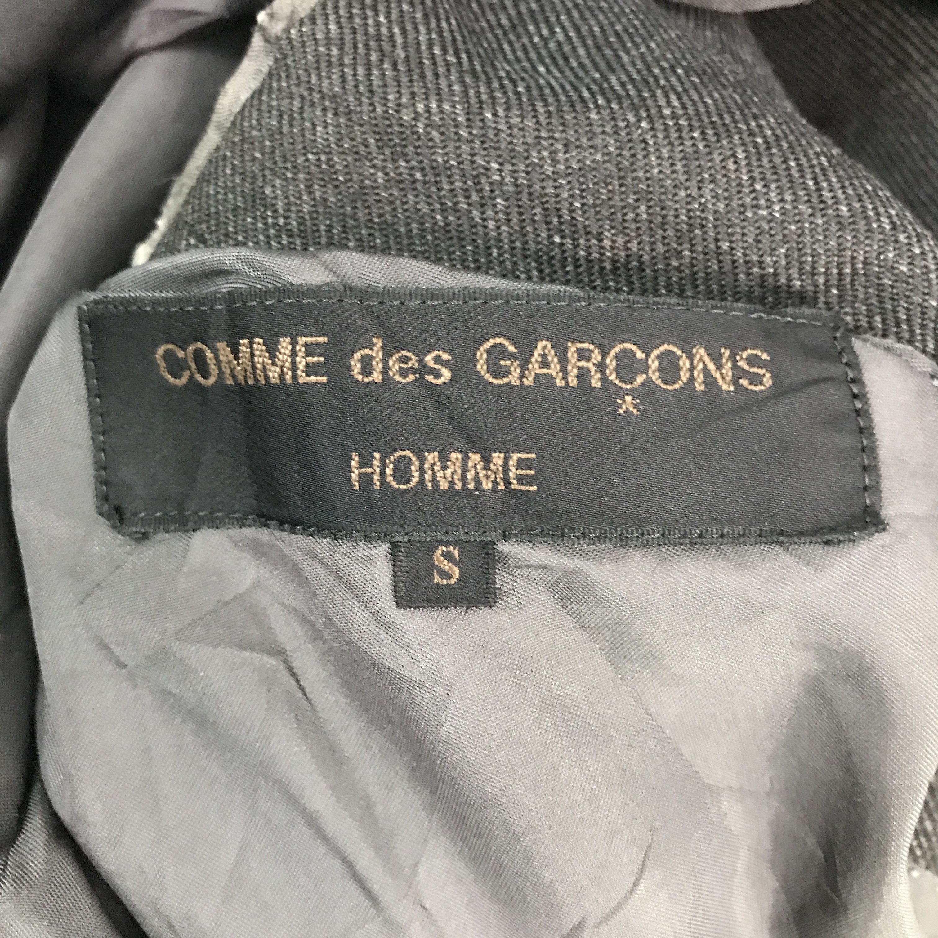 Comme des Garcons × Comme des Garcons Homme Vintage Comme des Garcons Homme blazer coat Jacket Size US S / EU 44-46 / 1 - 7 Thumbnail