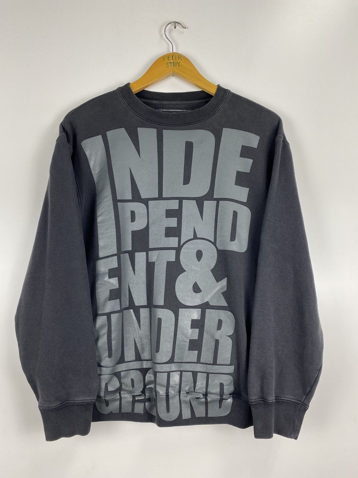 Independent Trading Co. × Italia Independent Vintage Independent & Underground Sweatshirt Size US XL / EU 56 / 4 - 8 Thumbnail
