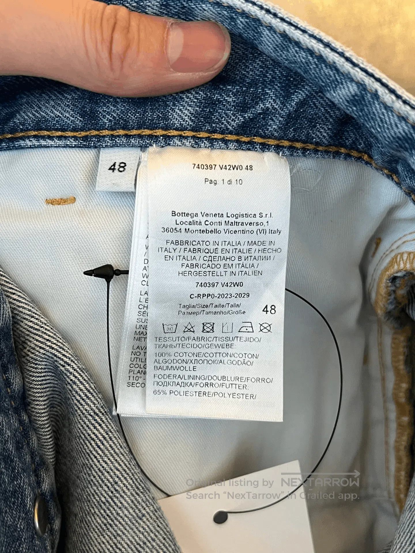 Bottega Veneta Bottega Veneta Washed Jeans. Size US 32 / EU 48 - 5 Thumbnail