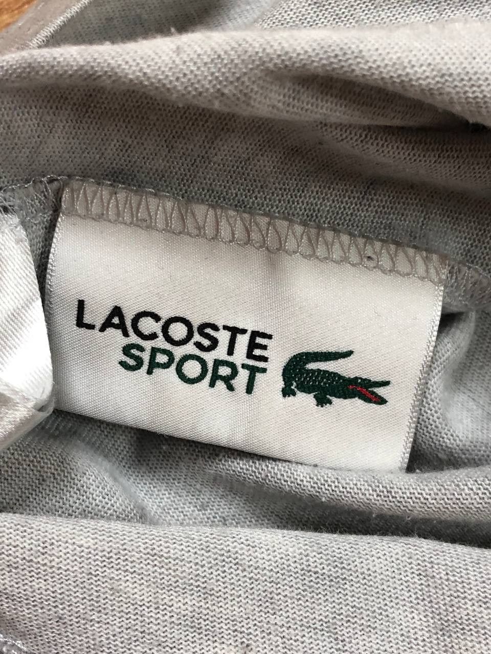 Lacoste Lacoste Sport Short Sleeve T-Shirt Casual Big Print Logo Size US L / EU 52-54 / 3 - 2 Thumbnail