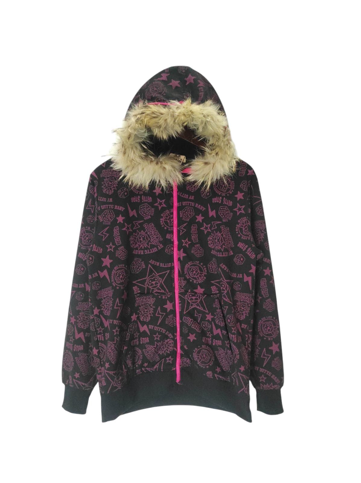Hysteric Glamour UITTG BABY Zip Fur Hoodie i6w9 LGB style Size US M / EU 48-50 / 2 - 1 Thumbnail