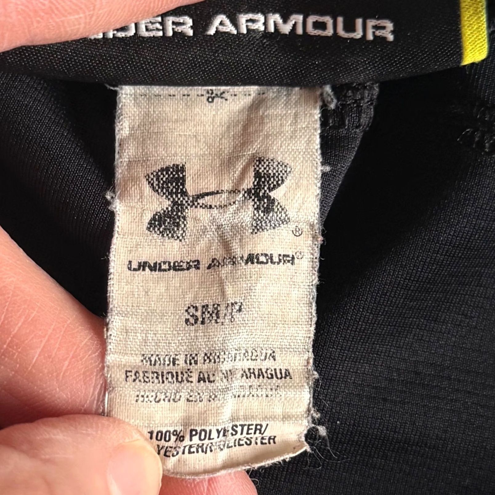 Under Armour Under Armour Mens Small Athletic Shorts Black Loose Fit HeatGear 5in Performance Size US 29 - 5 Thumbnail