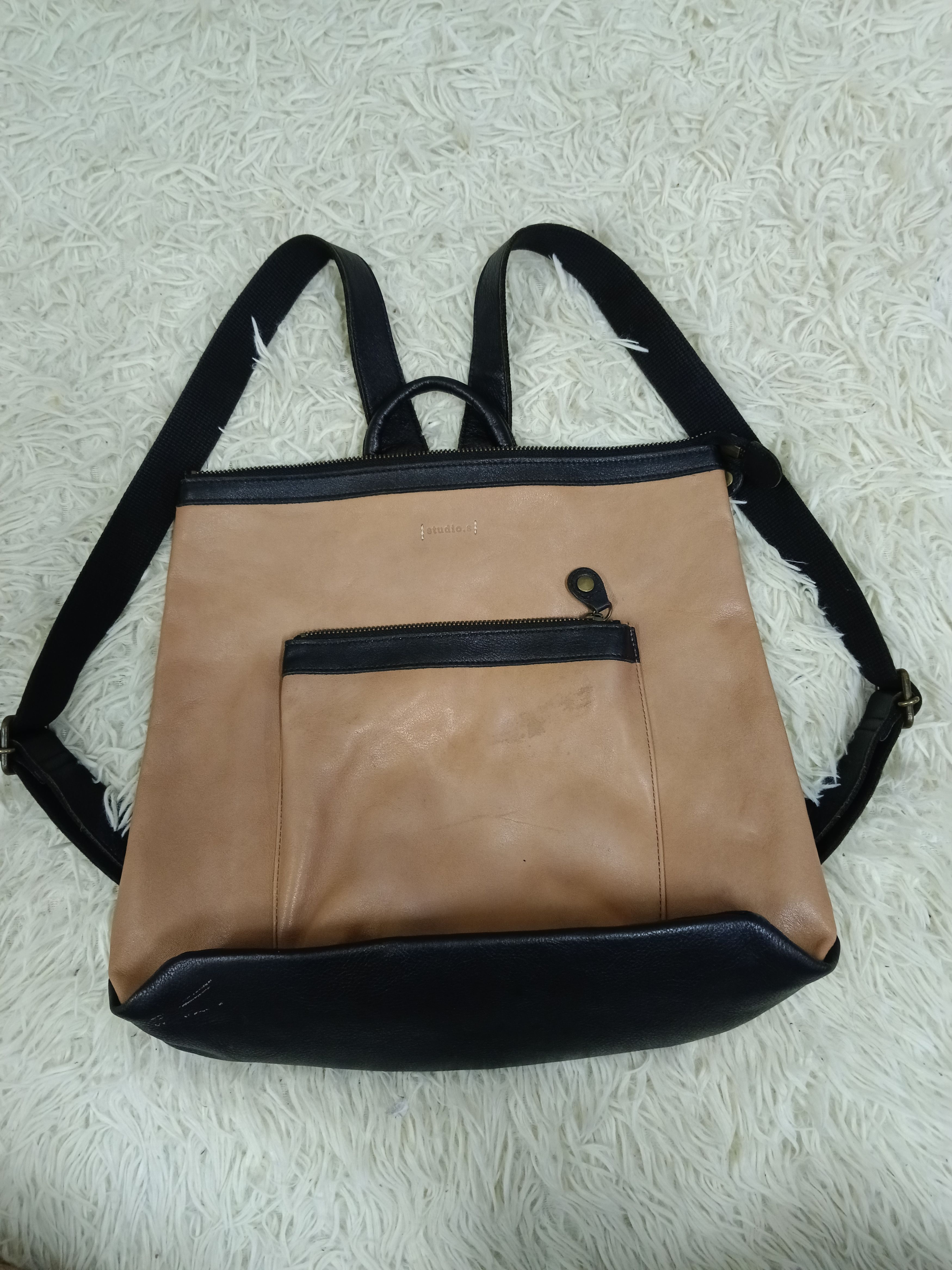 Leather Studios Leather Bagpack Size ONE SIZE - 2 Thumbnail