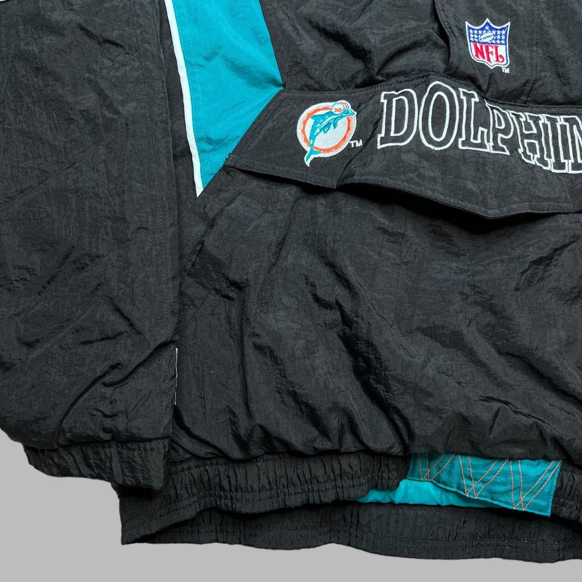 NFL × Starter × Vintage Vintage 1990s NFL Miami Dolphins Starter Puffer Jacket Size US L / EU 52-54 / 3 - 20 Thumbnail