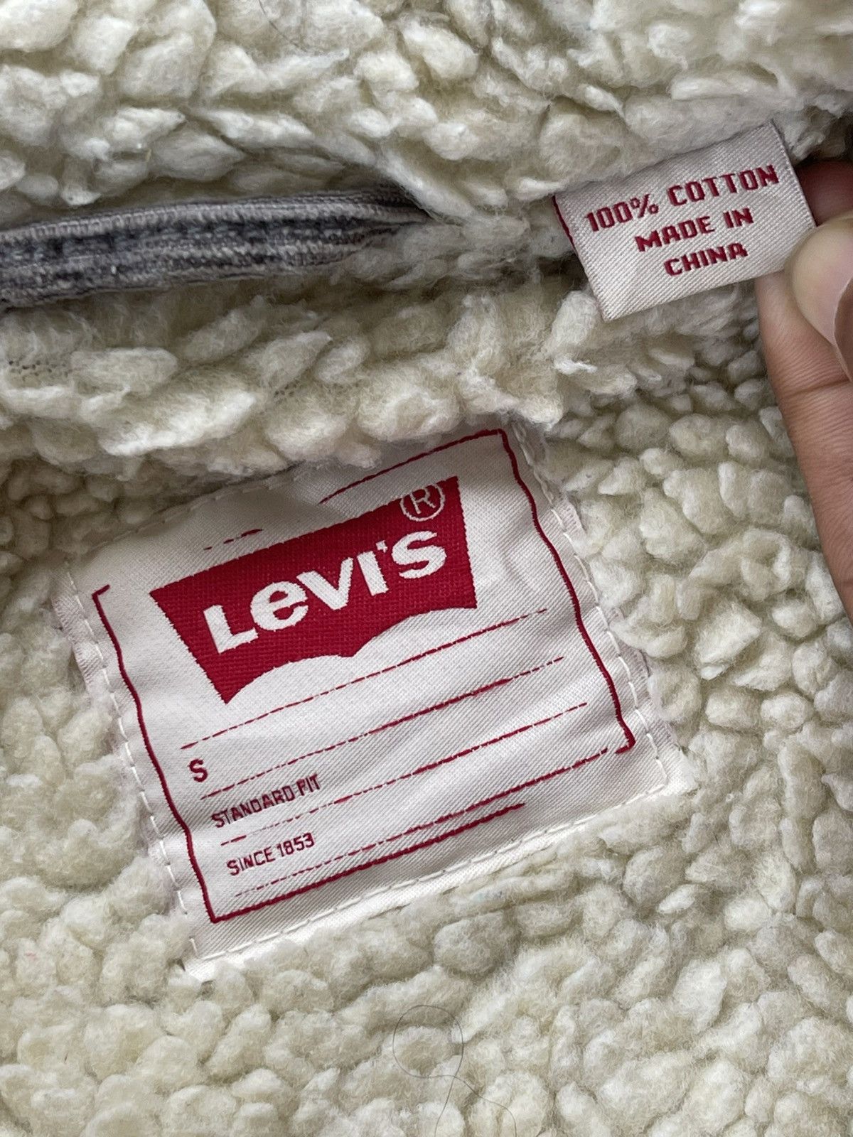 Levi's Vintage Clothing 🔥 Levis Men's Sherpa Corduroy Trucker Jacket Size US S / EU 44-46 / 1 - 12 Thumbnail