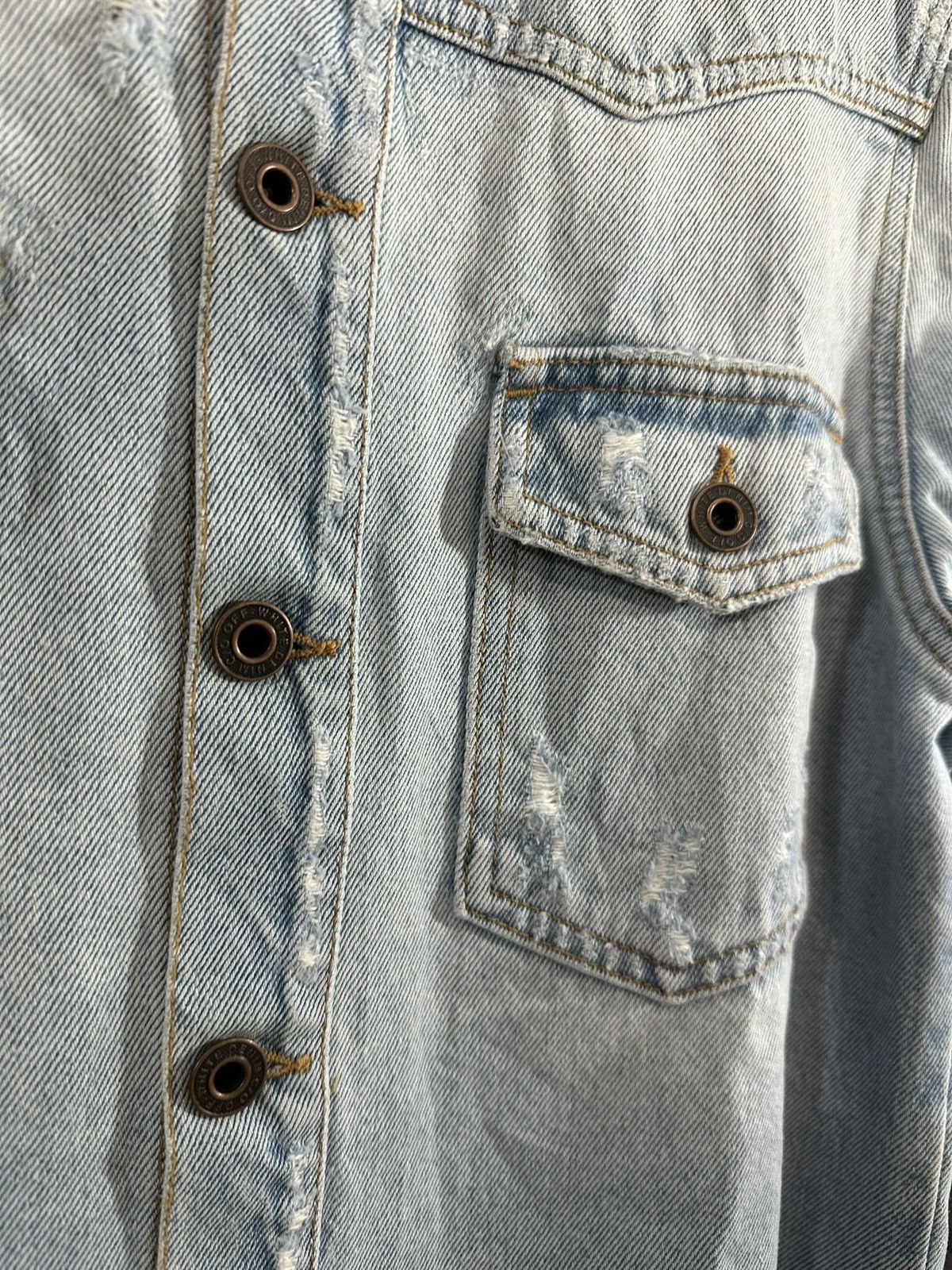 Off-White Off White Denim Shirt Size US XS / EU 42 / 0 - 9 Thumbnail